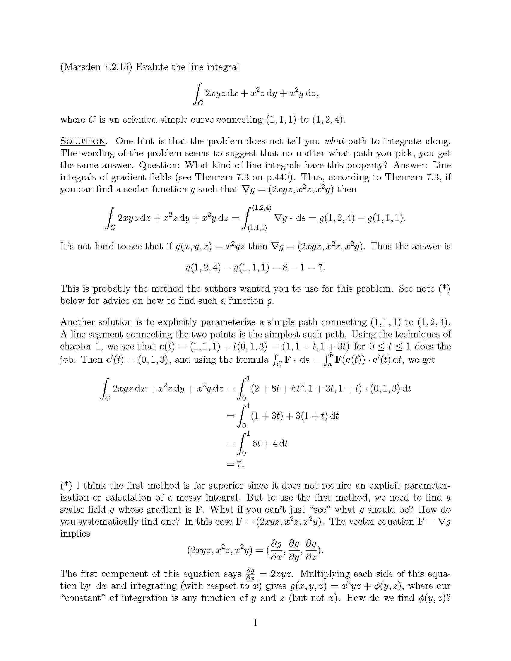 Calculus IV