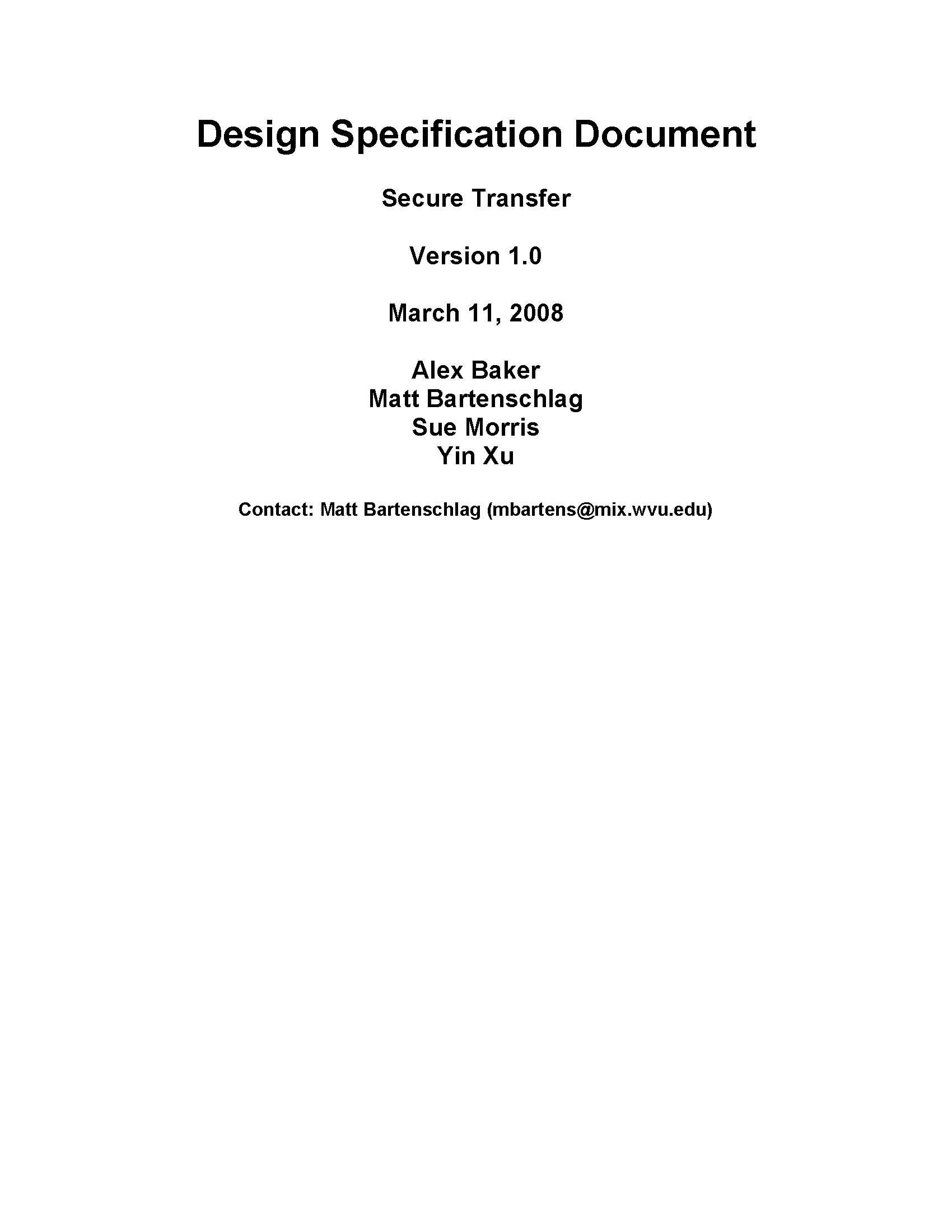 Advanced Software Engineering