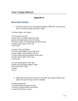 LIT 210 appendix_g - poetry word order