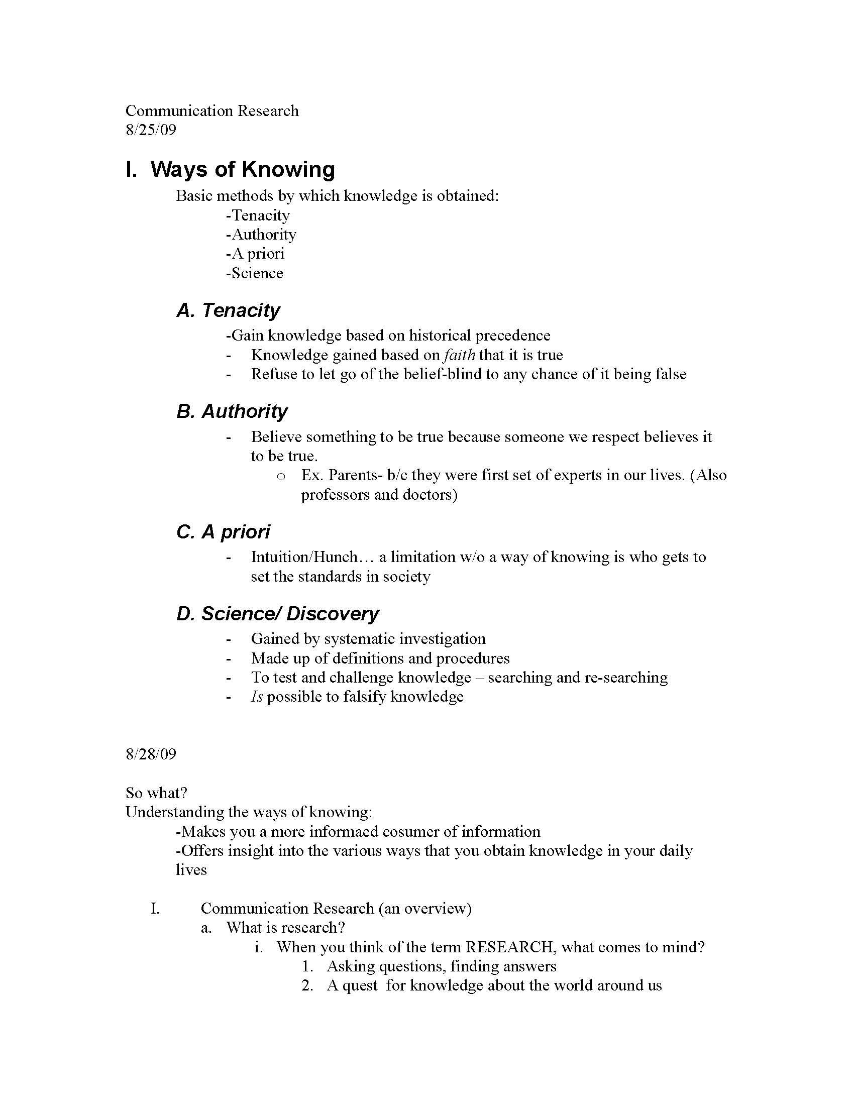 Communication Research
