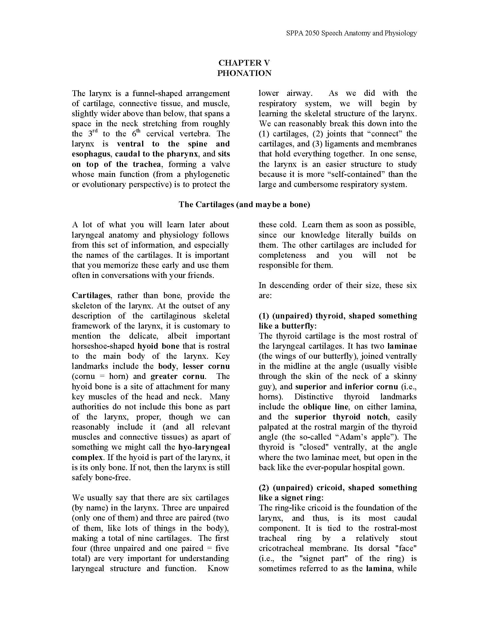 Speech Anatomy&Physiology