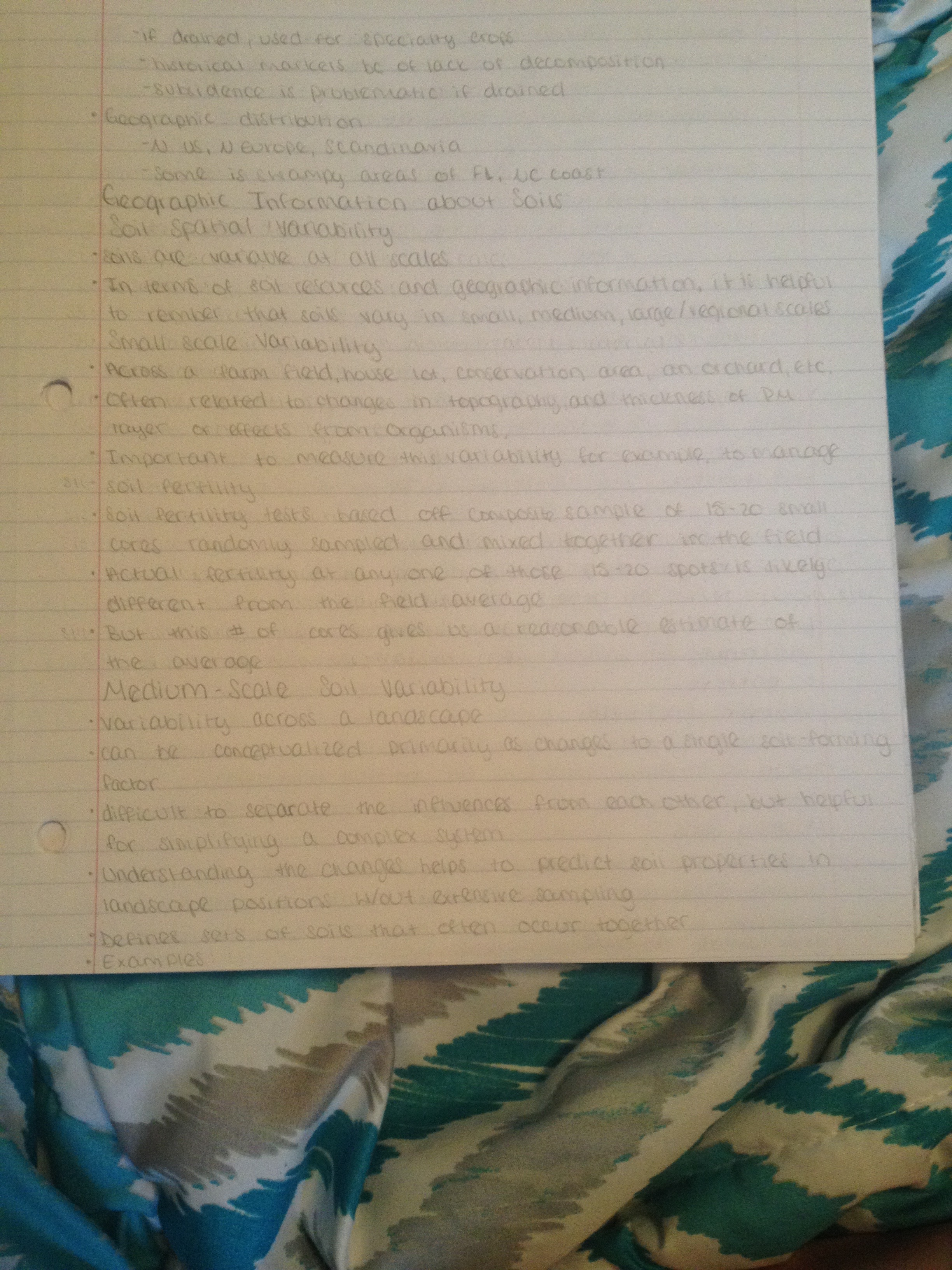 Notes for Exam 2 