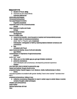 Week 4 class notes