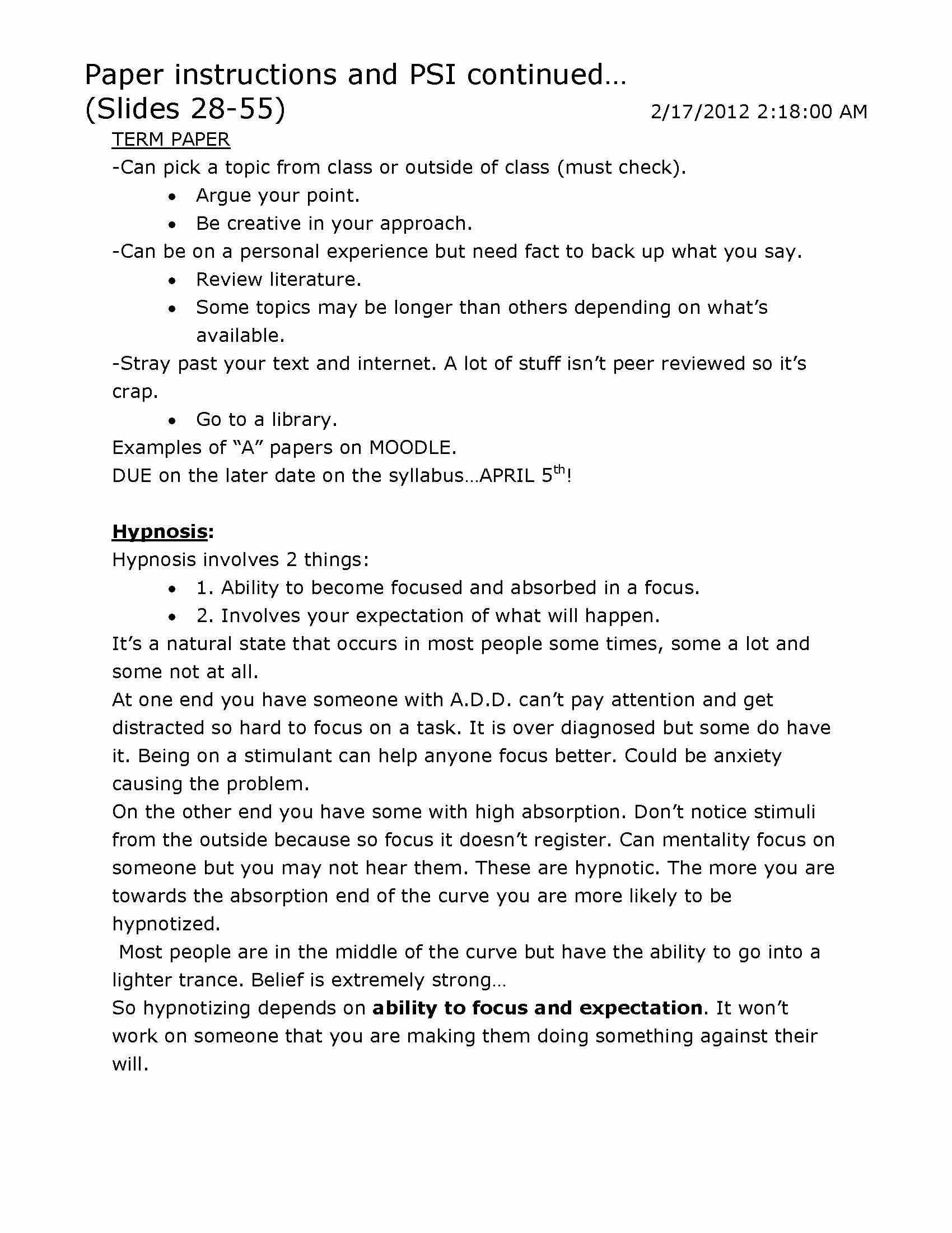 REL & PARAPSYCHOLOGY