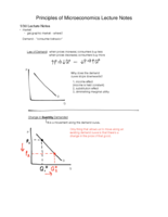 1/30 - Principles of Microeconomics Lecture Notes