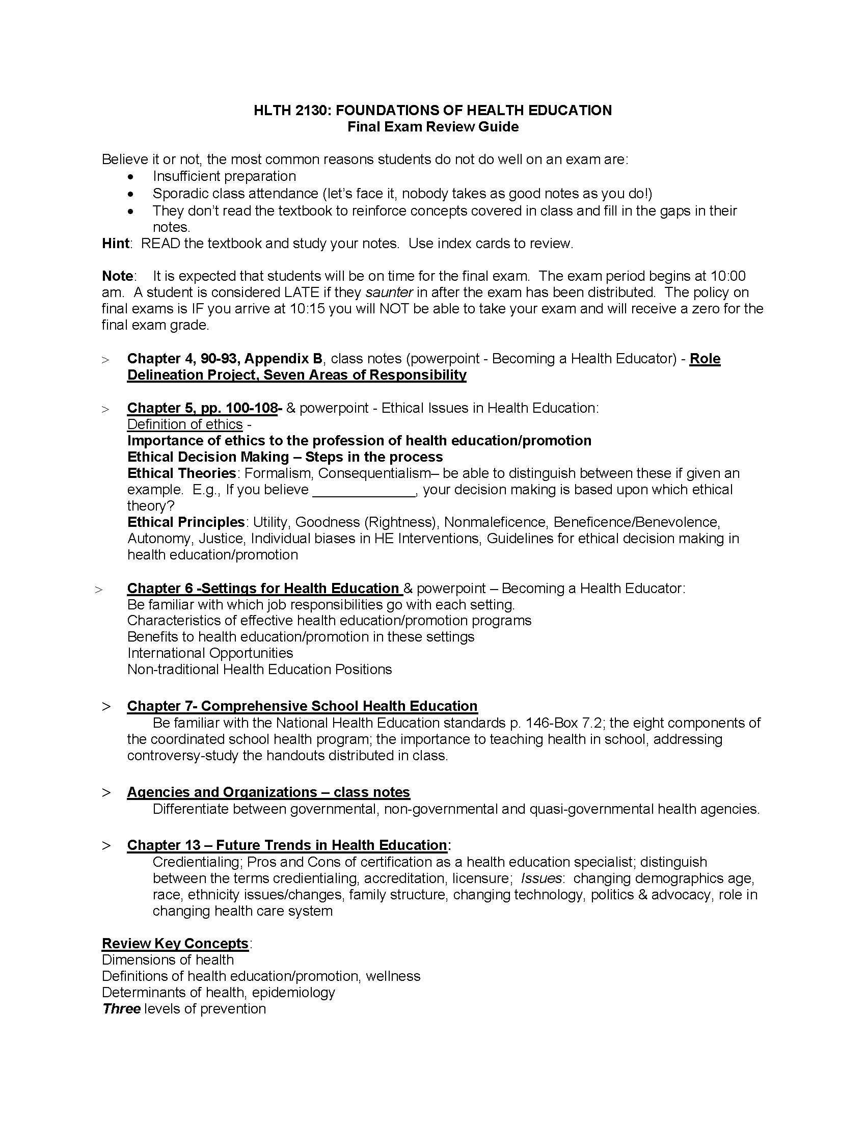 Found of Health Education