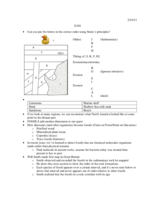 Week Seven Notes-Geology G-104