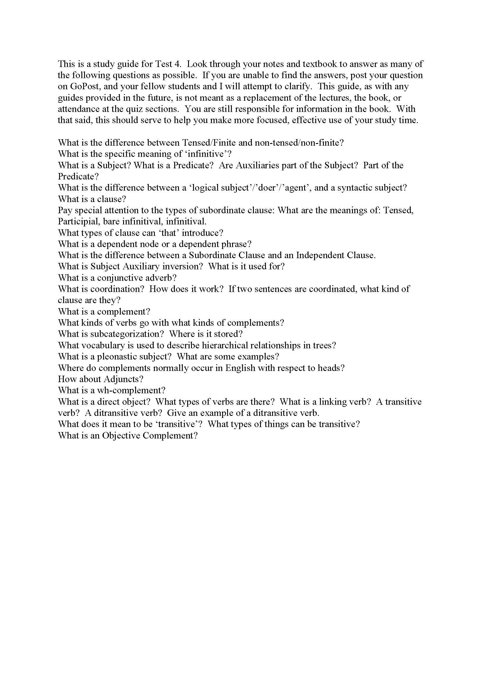 FUND OF GRAMMAR