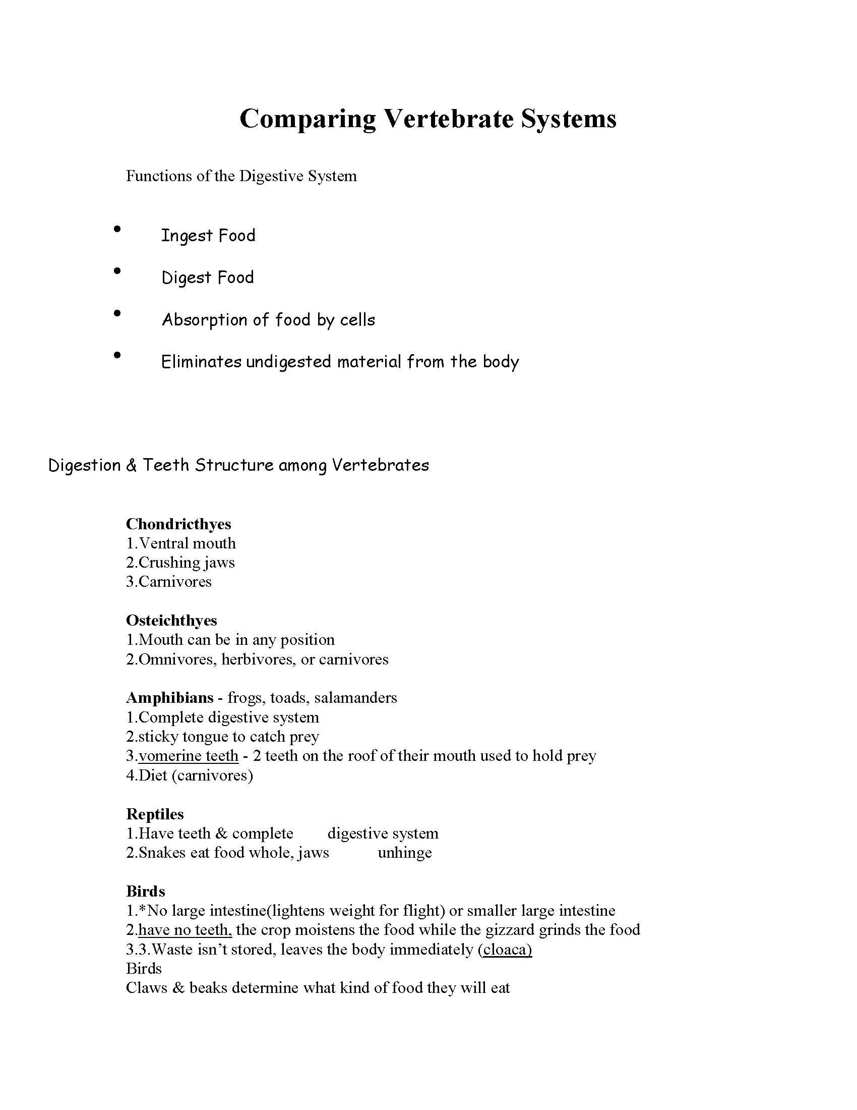Introduction to Biology II