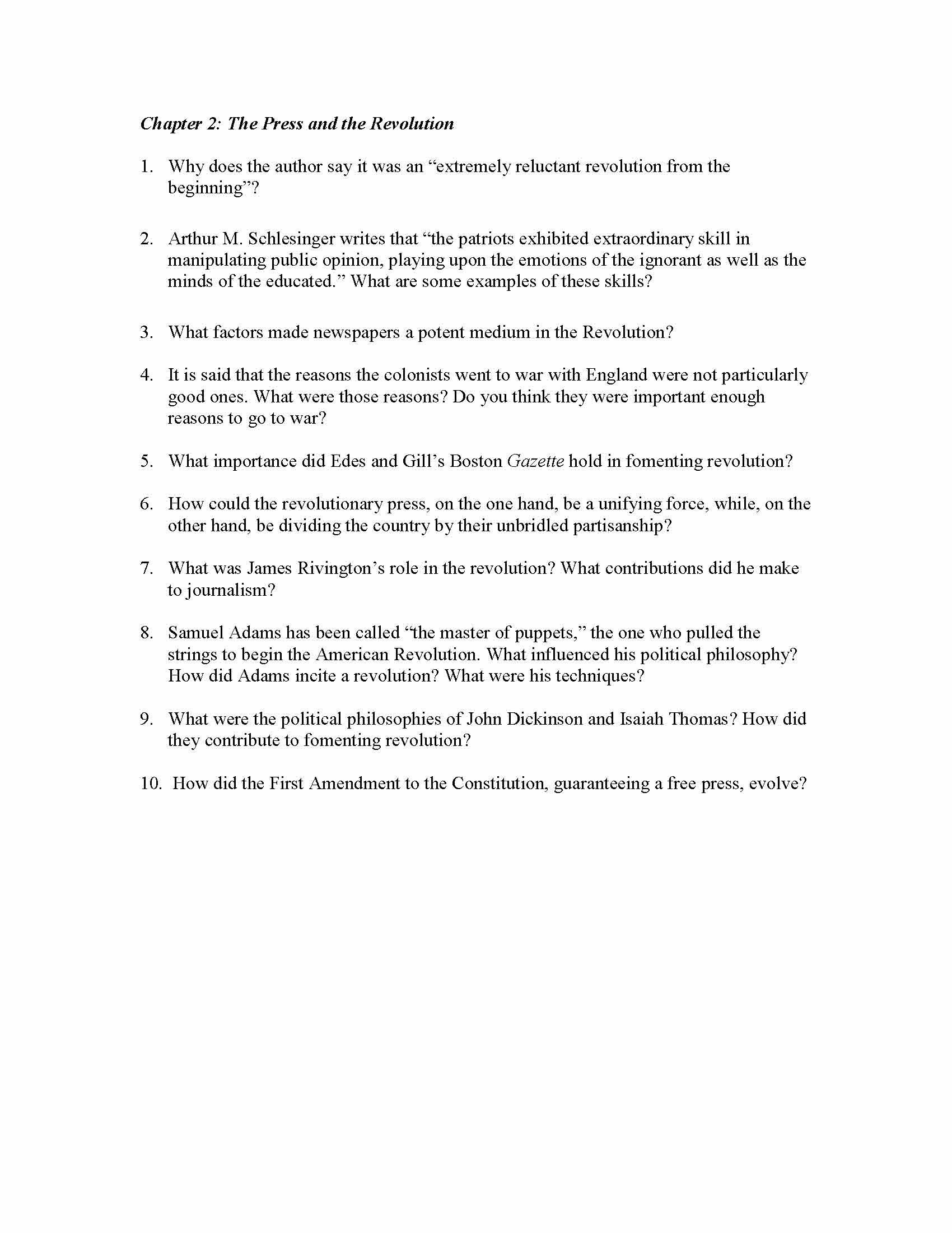 History and Philosophy of American Mass Communication