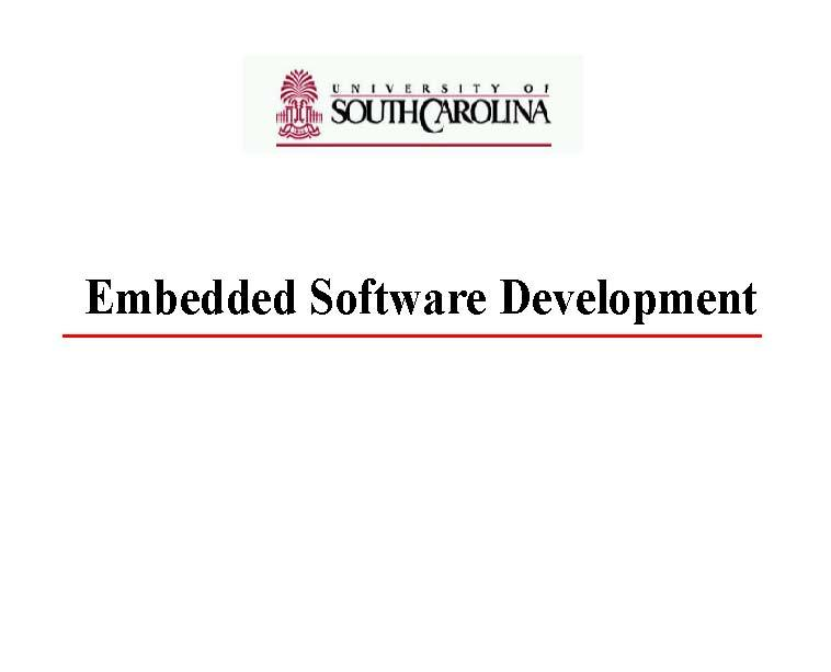 EMBEDDED SYSTEMS