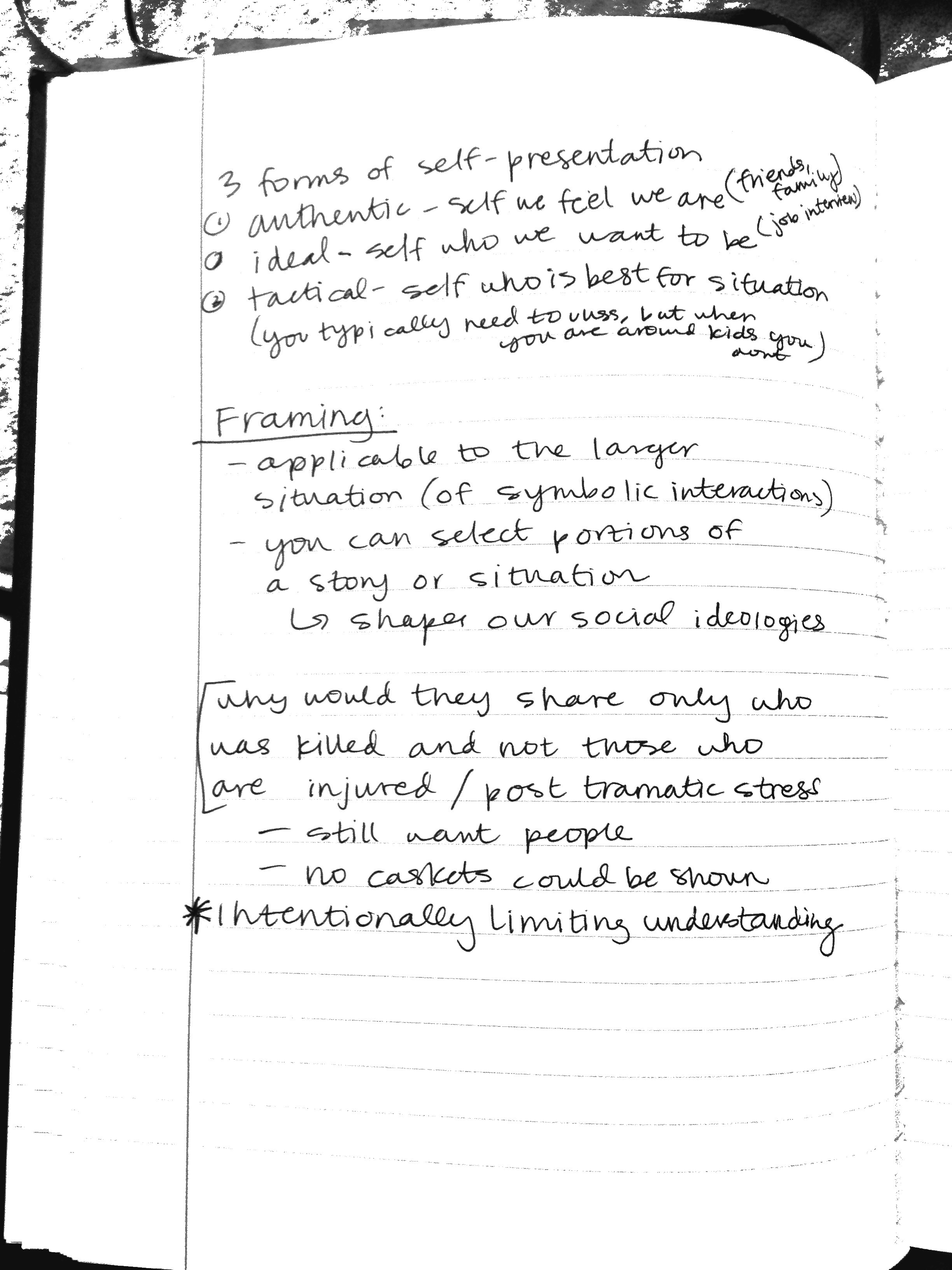 Week Notes October 26th-October 30th