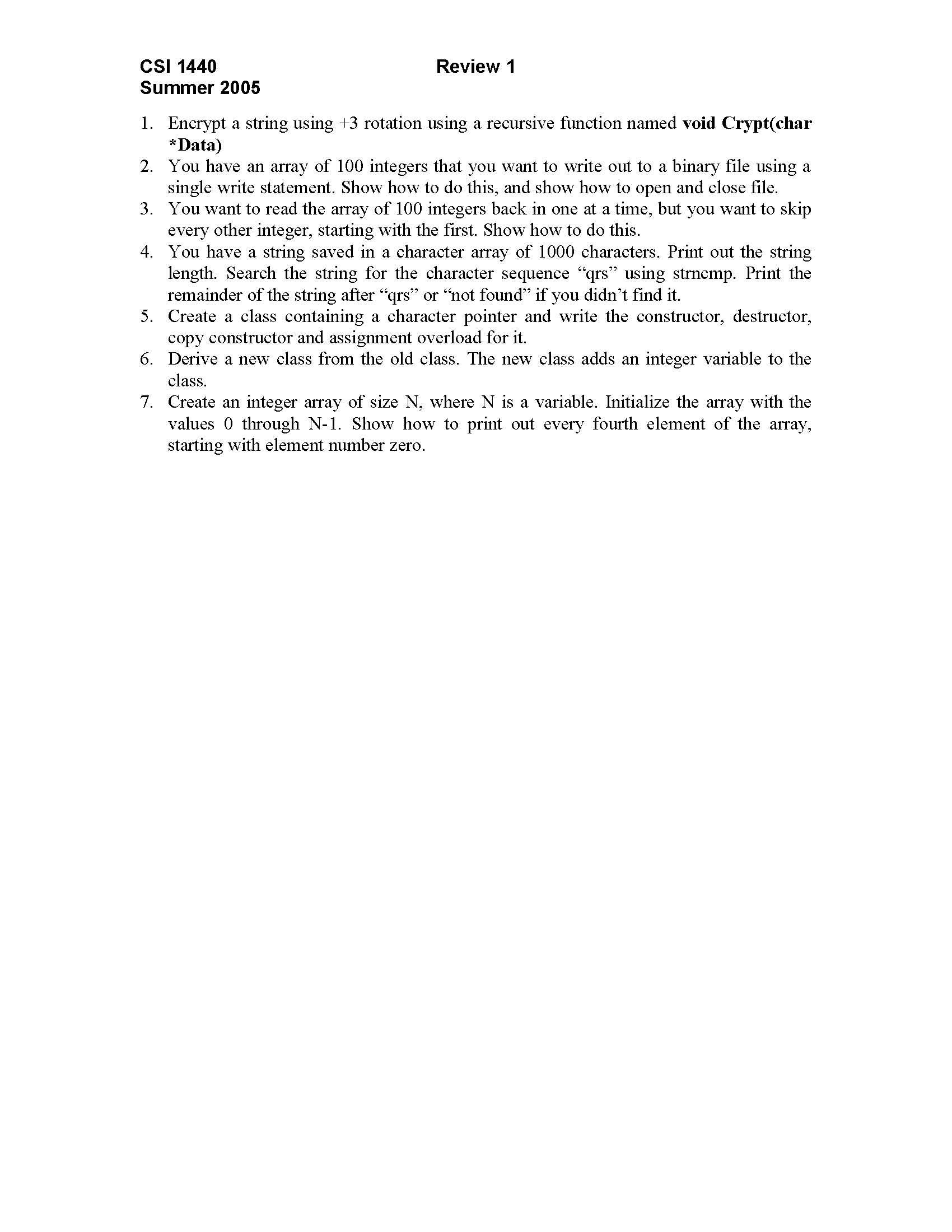 Introduction to Computer Science II with Laboratory