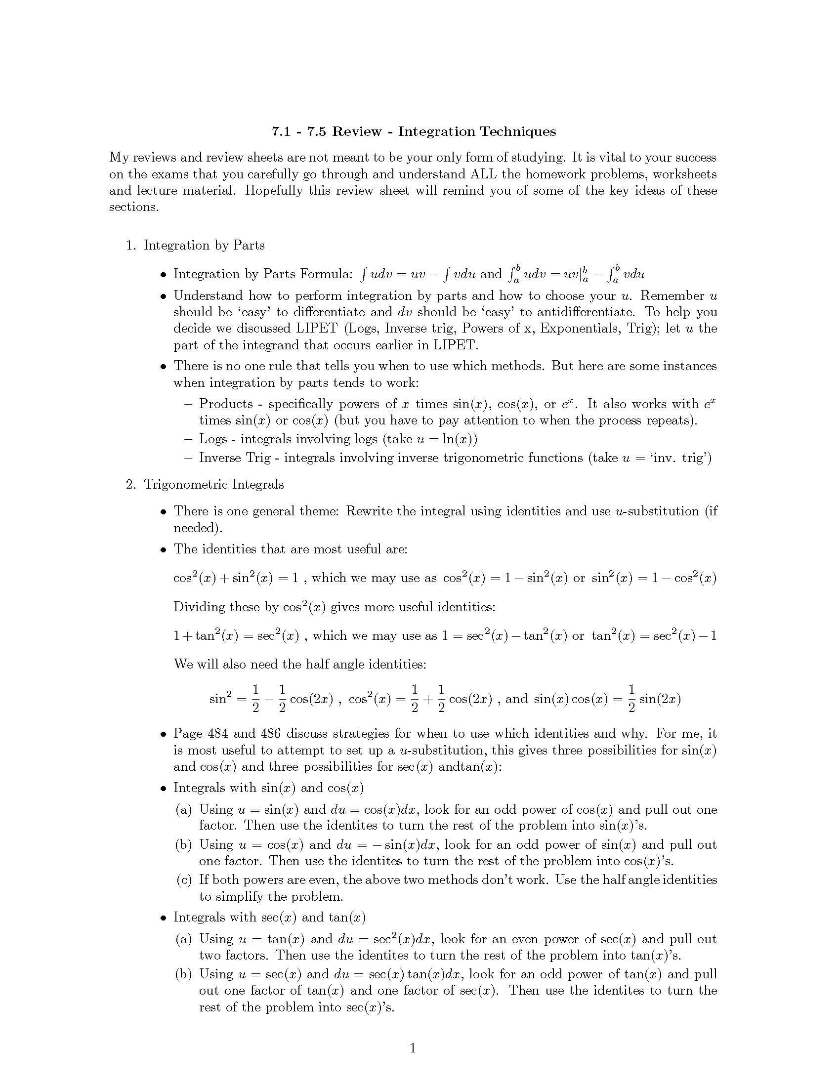 CALC ANALYT GEOM II