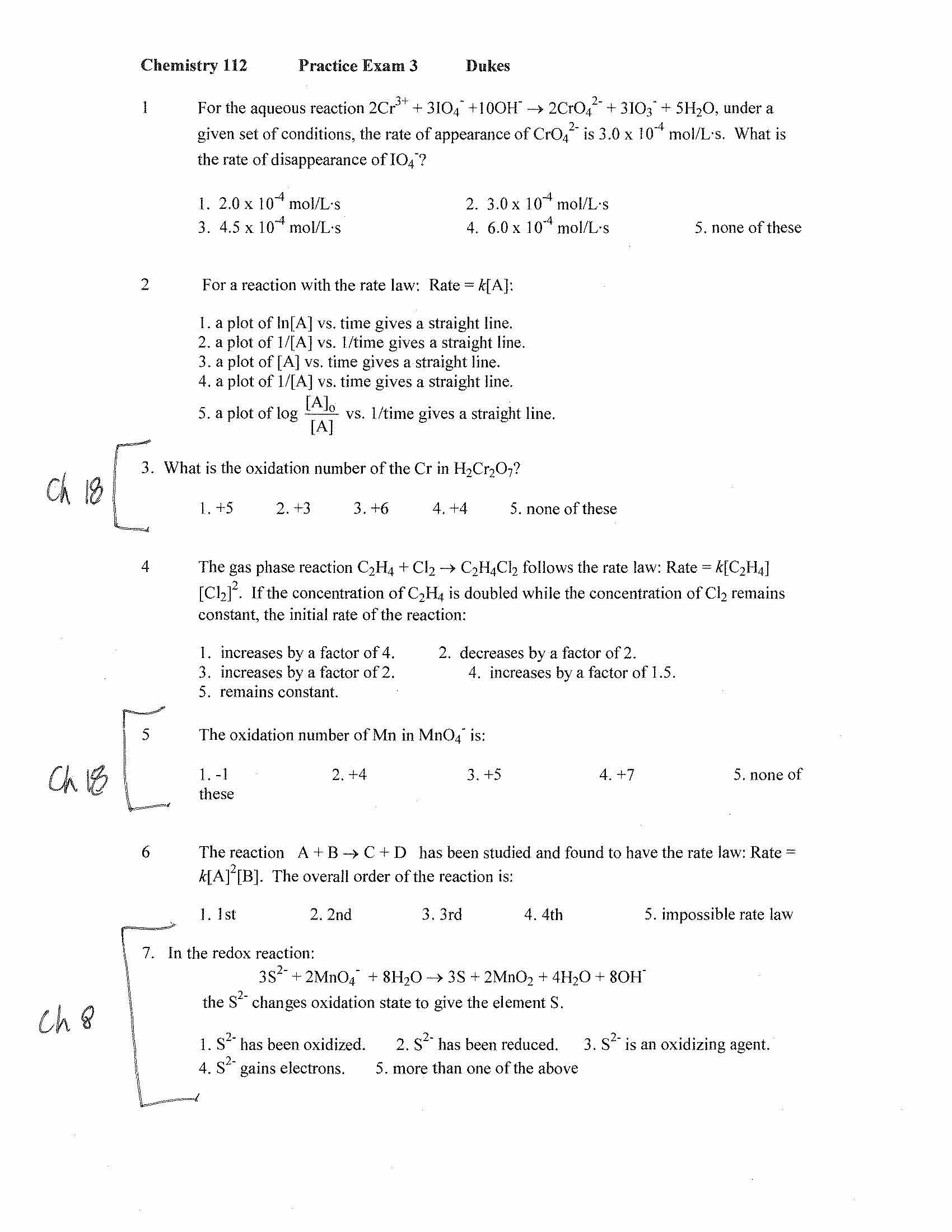 GENERAL CHEMISTRY