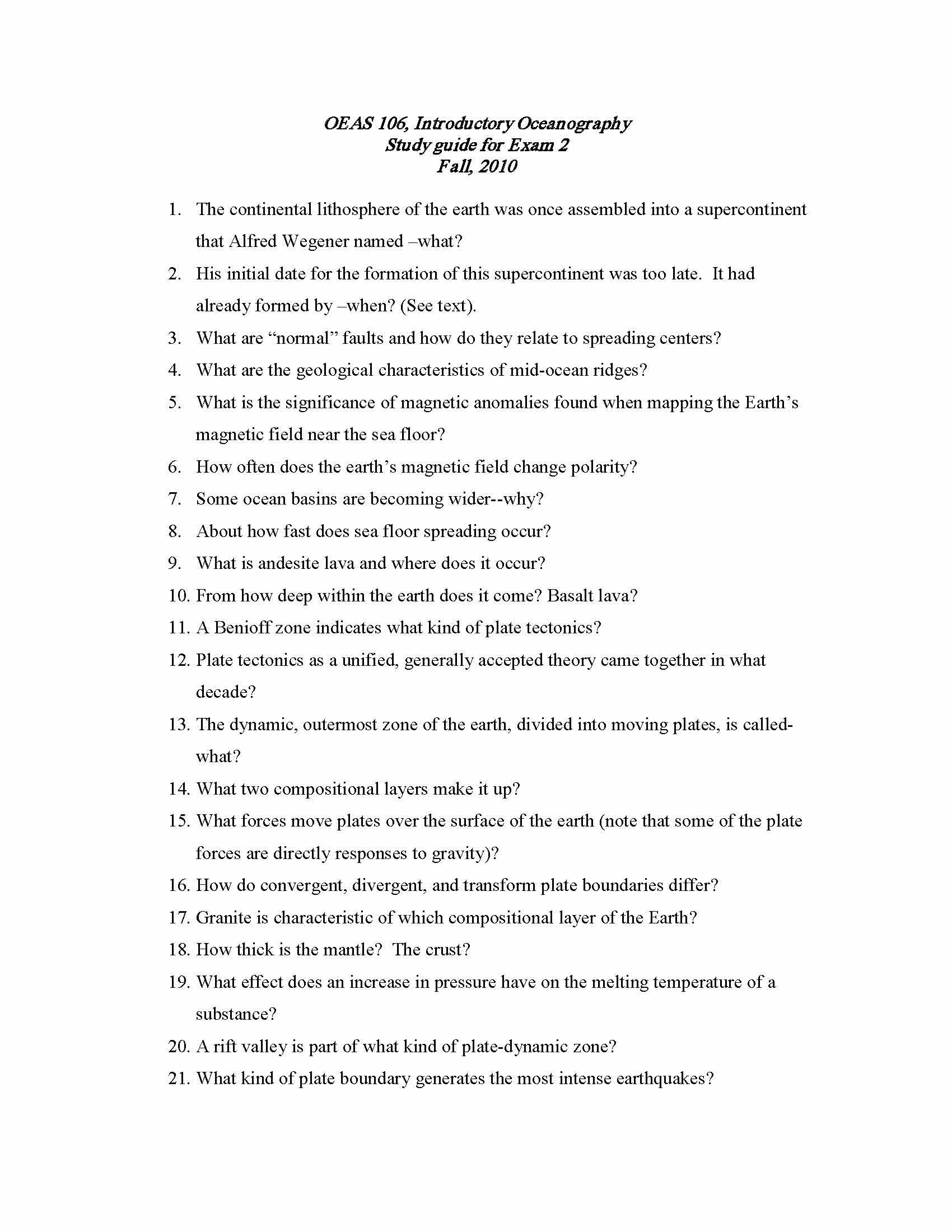 Introductory Oceanography