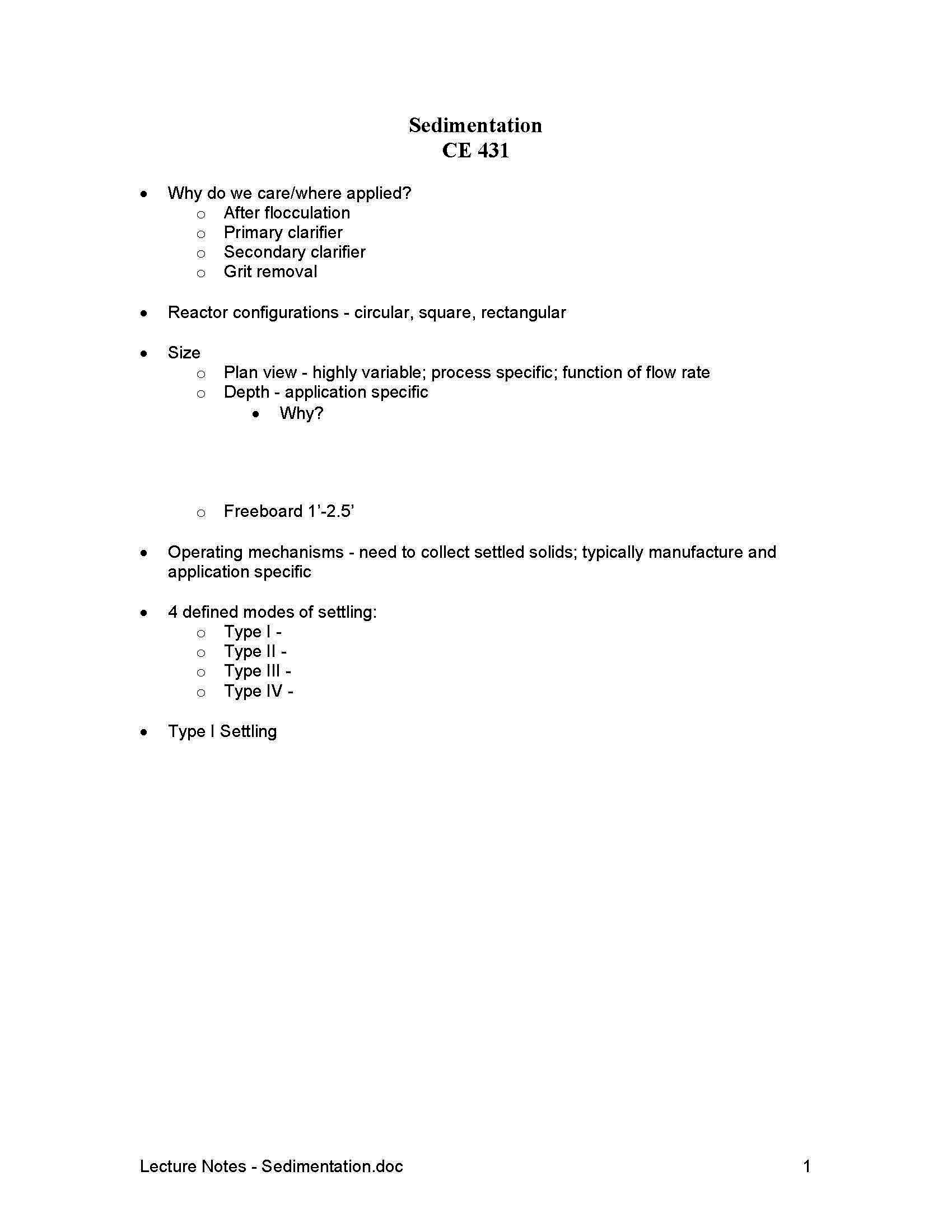 Design of Water and Wastewater Systems I