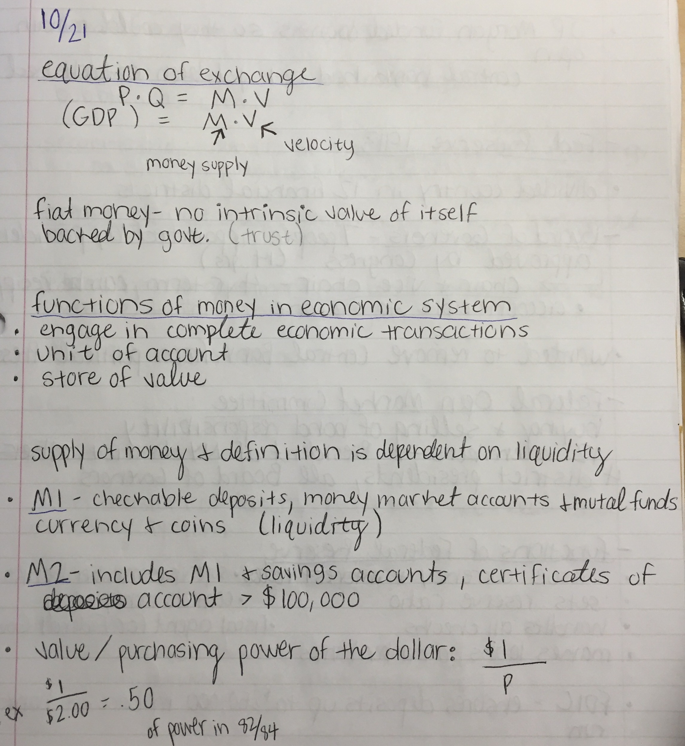 Macro Week 10 Notes