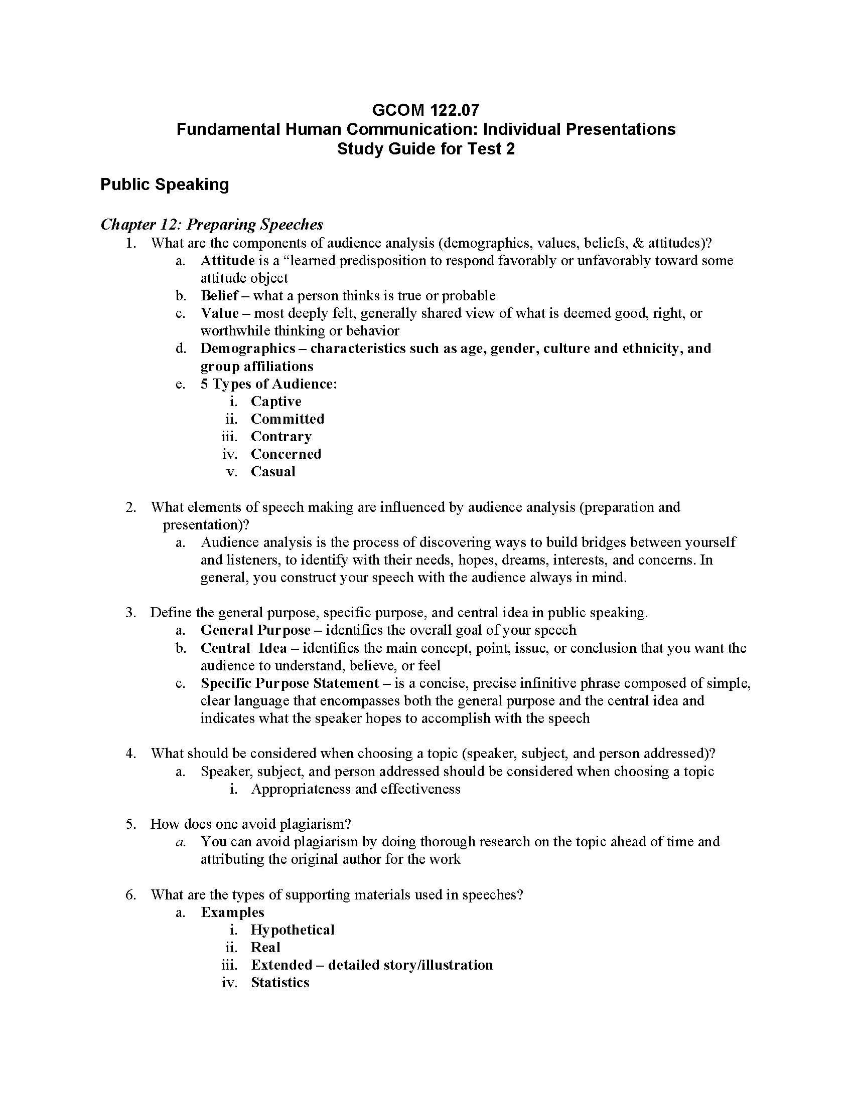 FUNDAMENTAL HUMAN COMMUNICATION INDIVIDUAL PRESENTATIONS [C1HC]