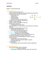 Nutrition Chapter 6 Notes 