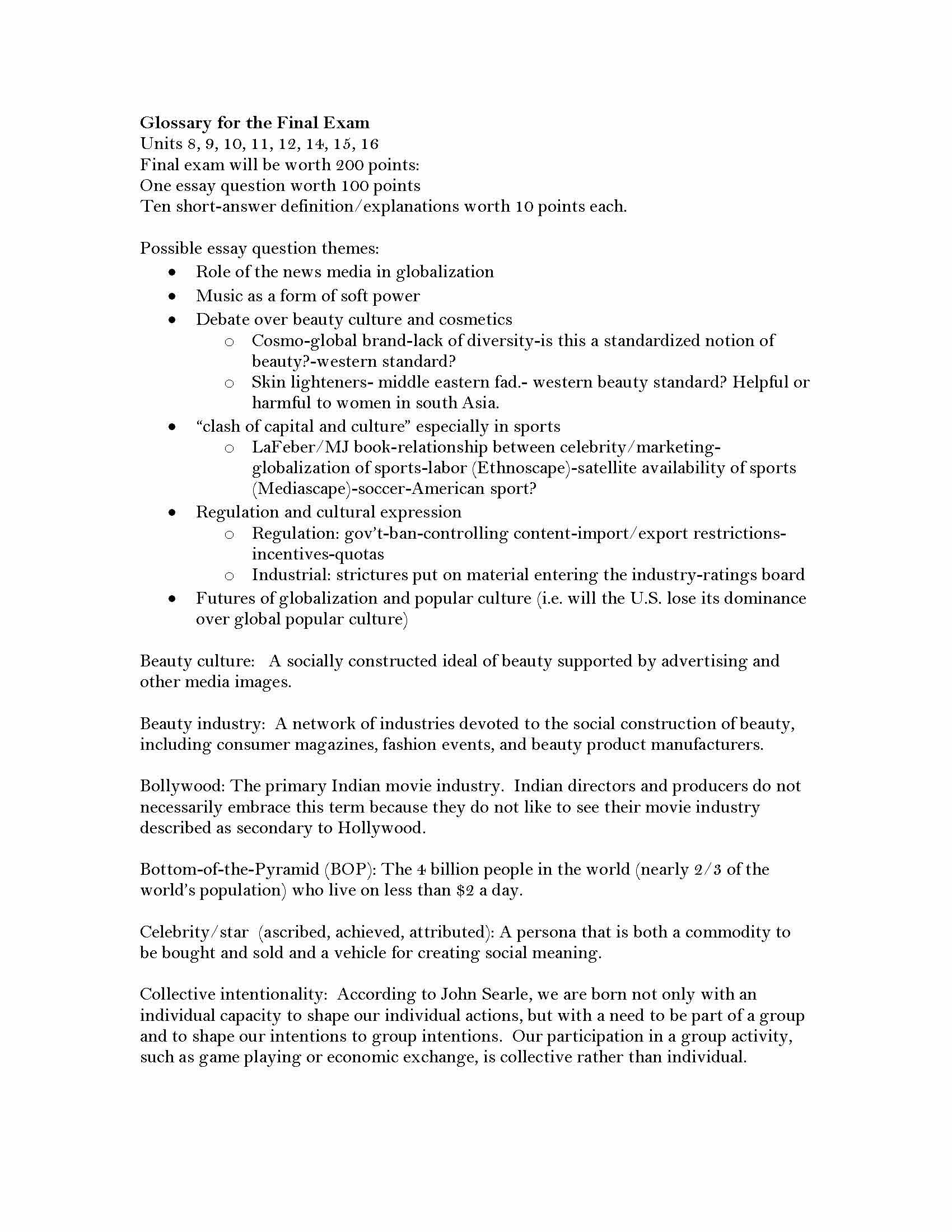 U.S. & The World (D)