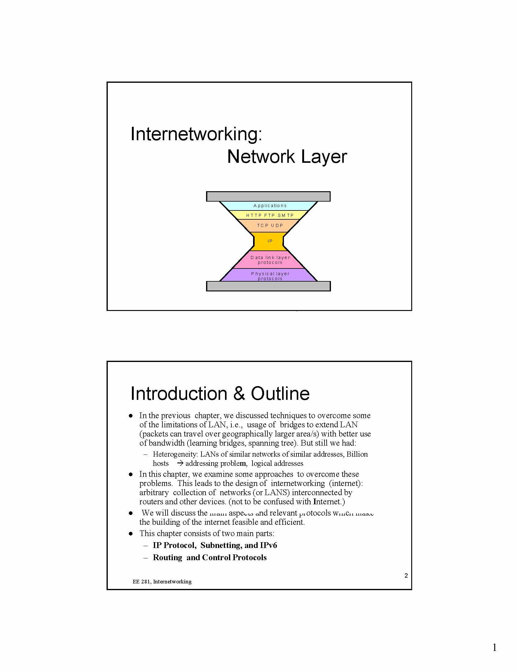 Internetworking
