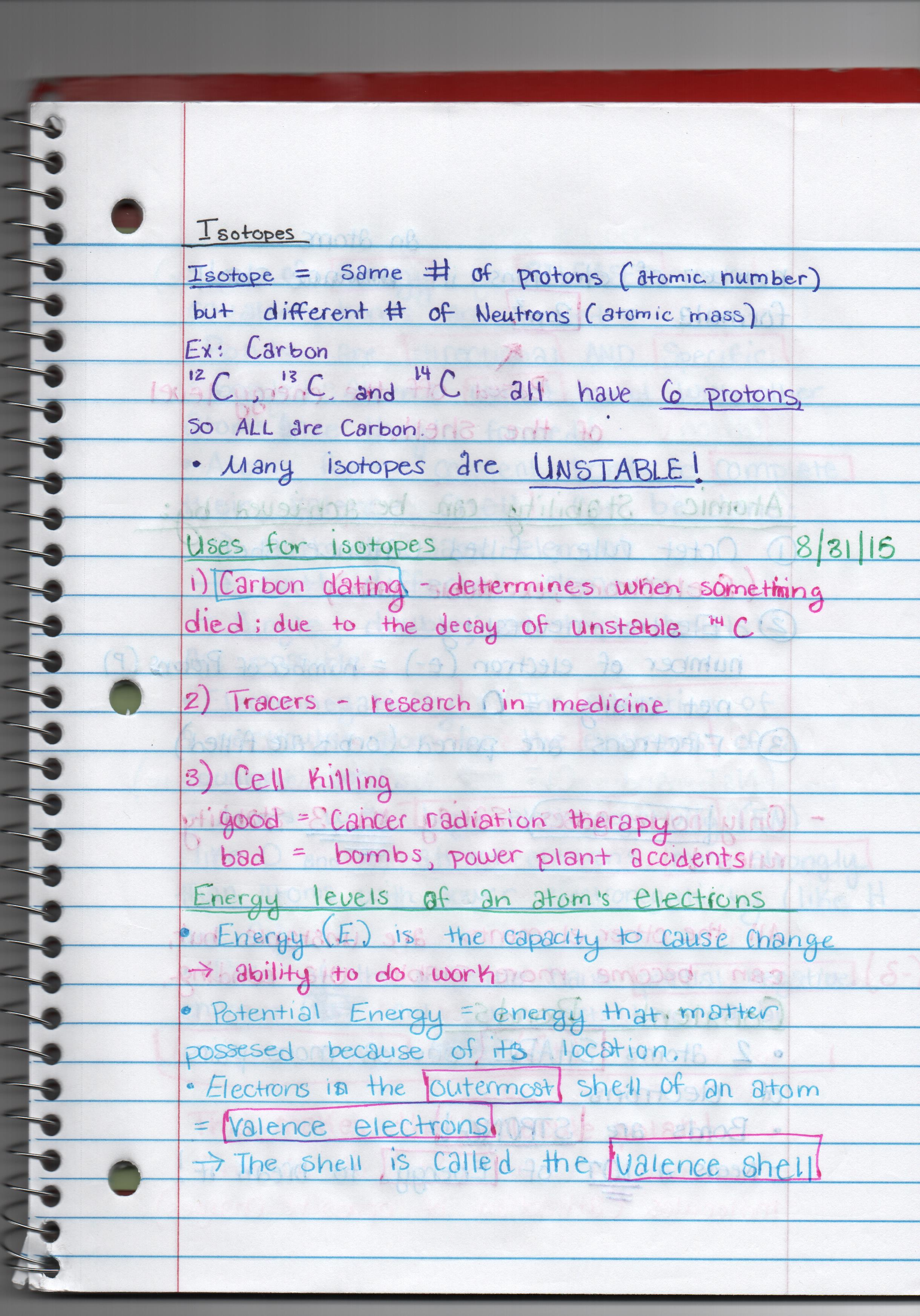 Lecture notes Chapter 3, 4 and 5 