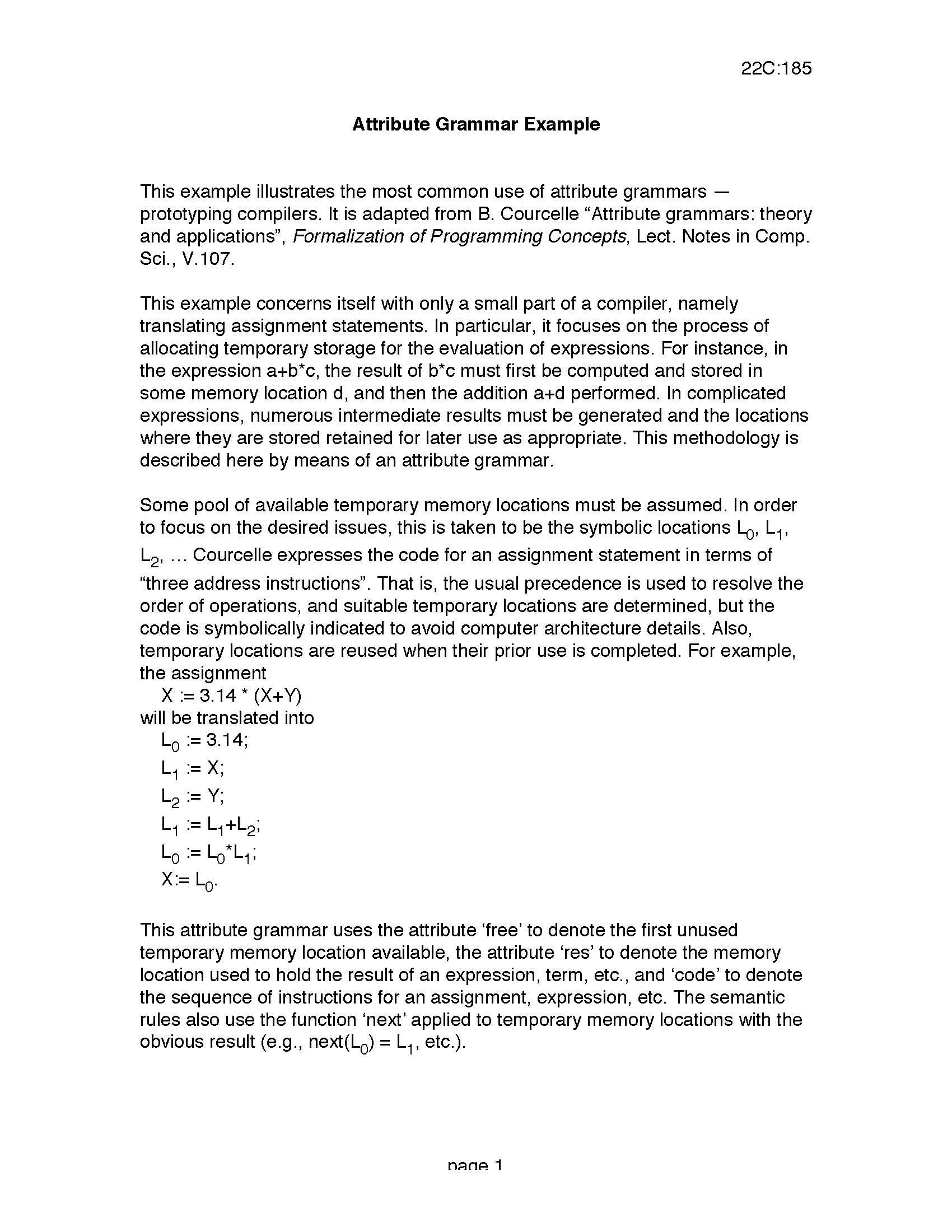 Programming Language Foundations