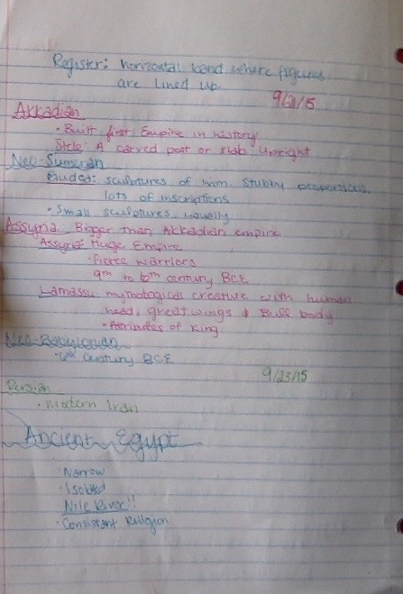 Ancient near east and part of Egypt