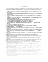Final Study Guide