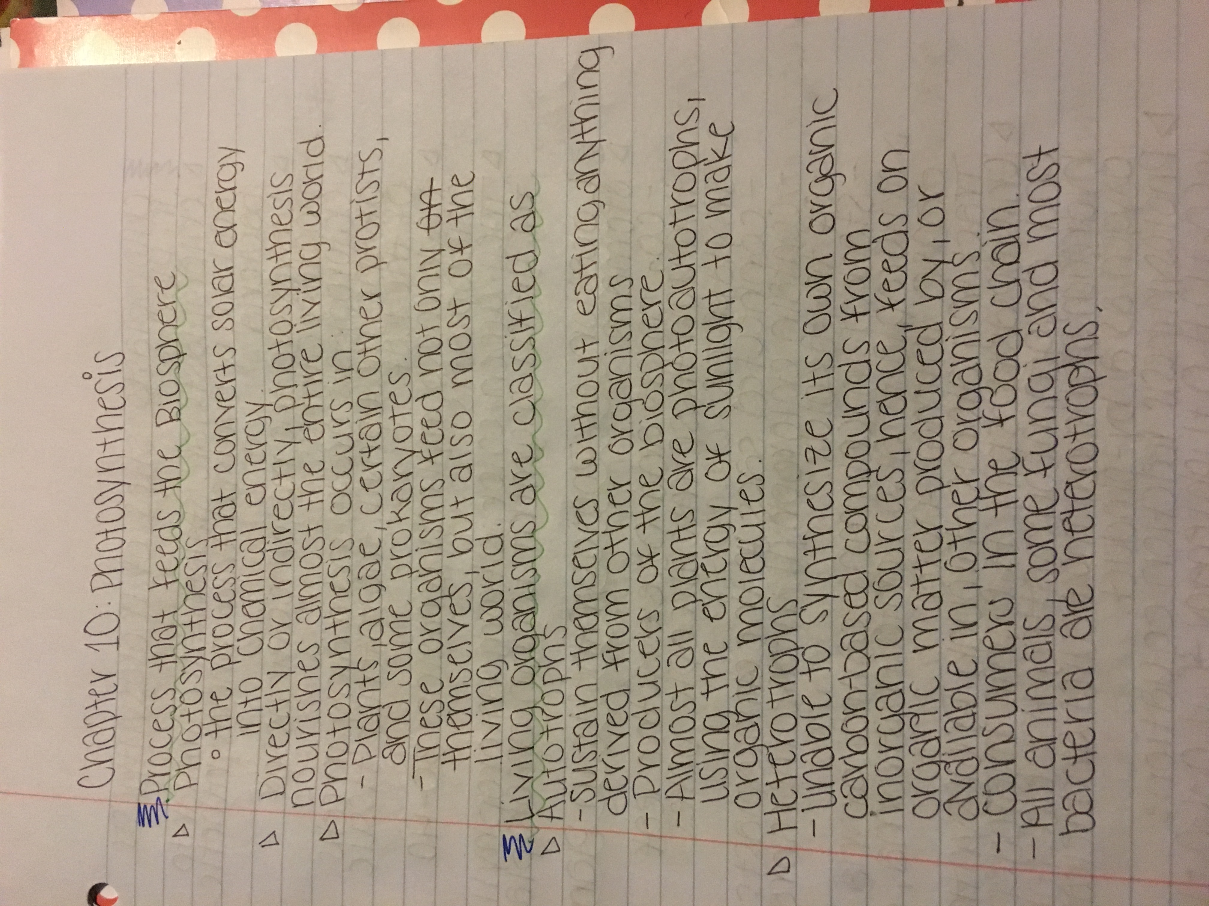 Introduction to Biology Notes: Chapter 10