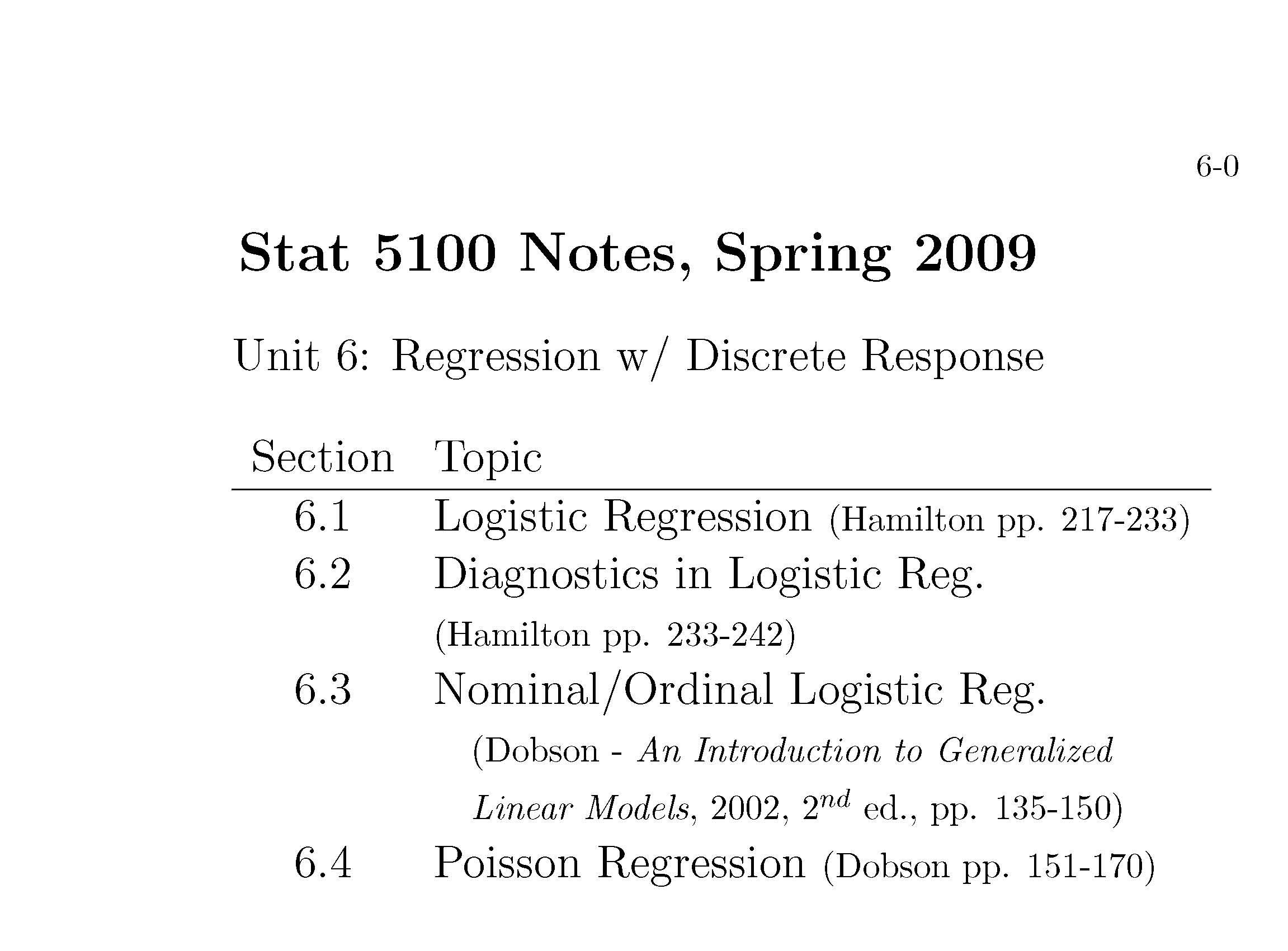 Linear Regression and Time Series