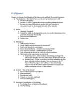 Py 370 Exam 2 