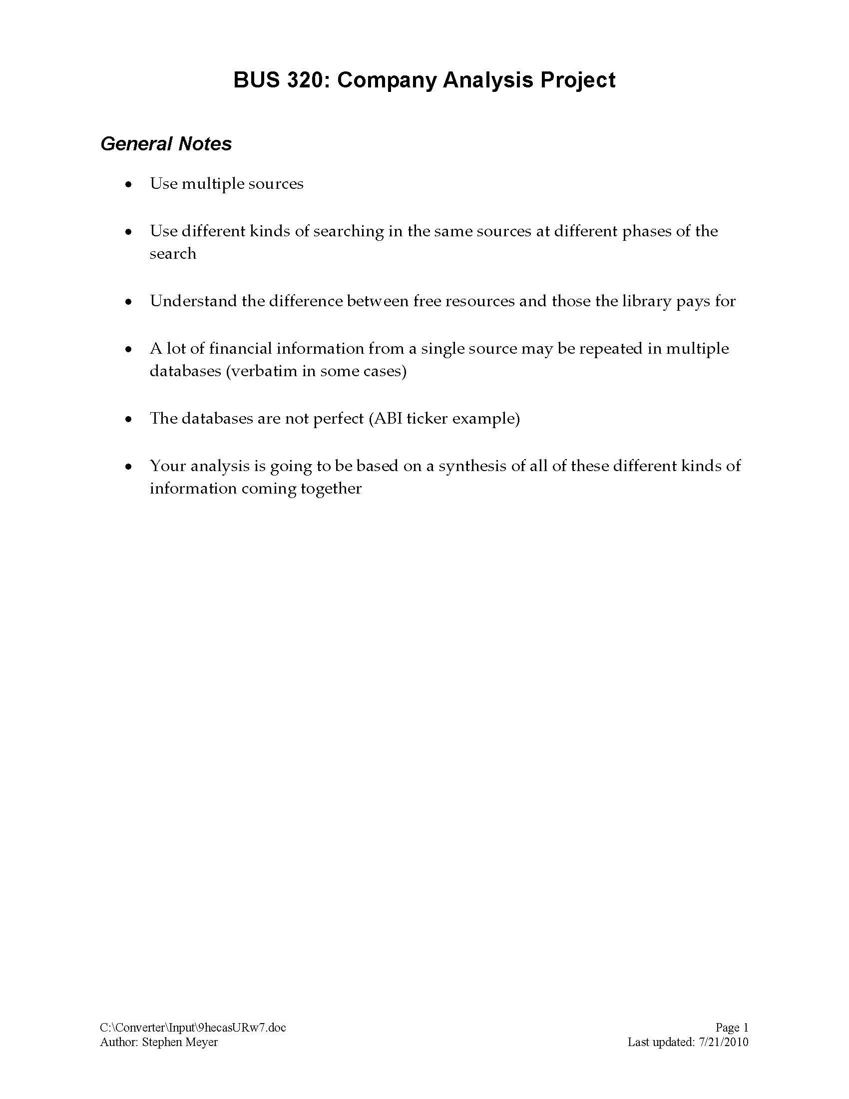 Financial Management