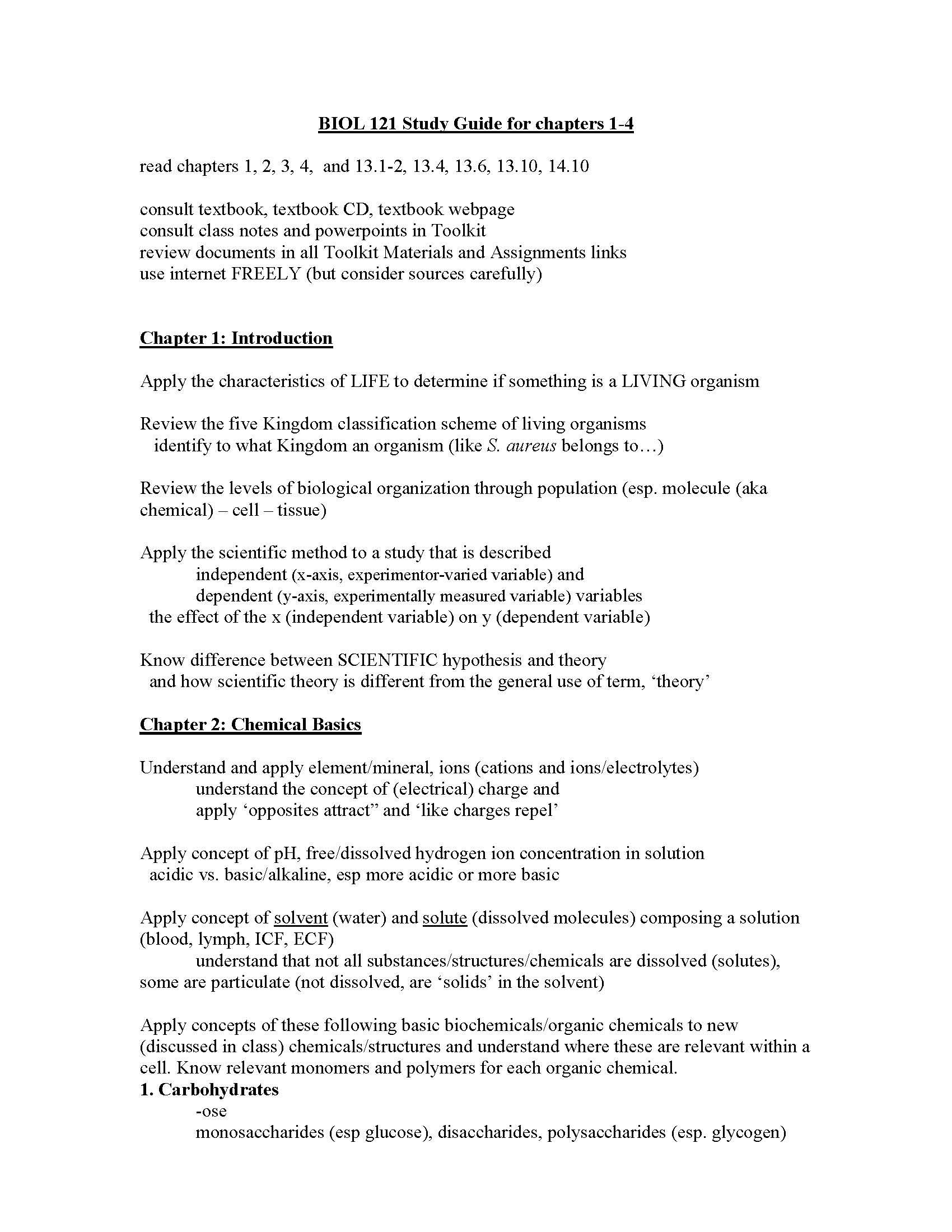 Human Biology and Disease