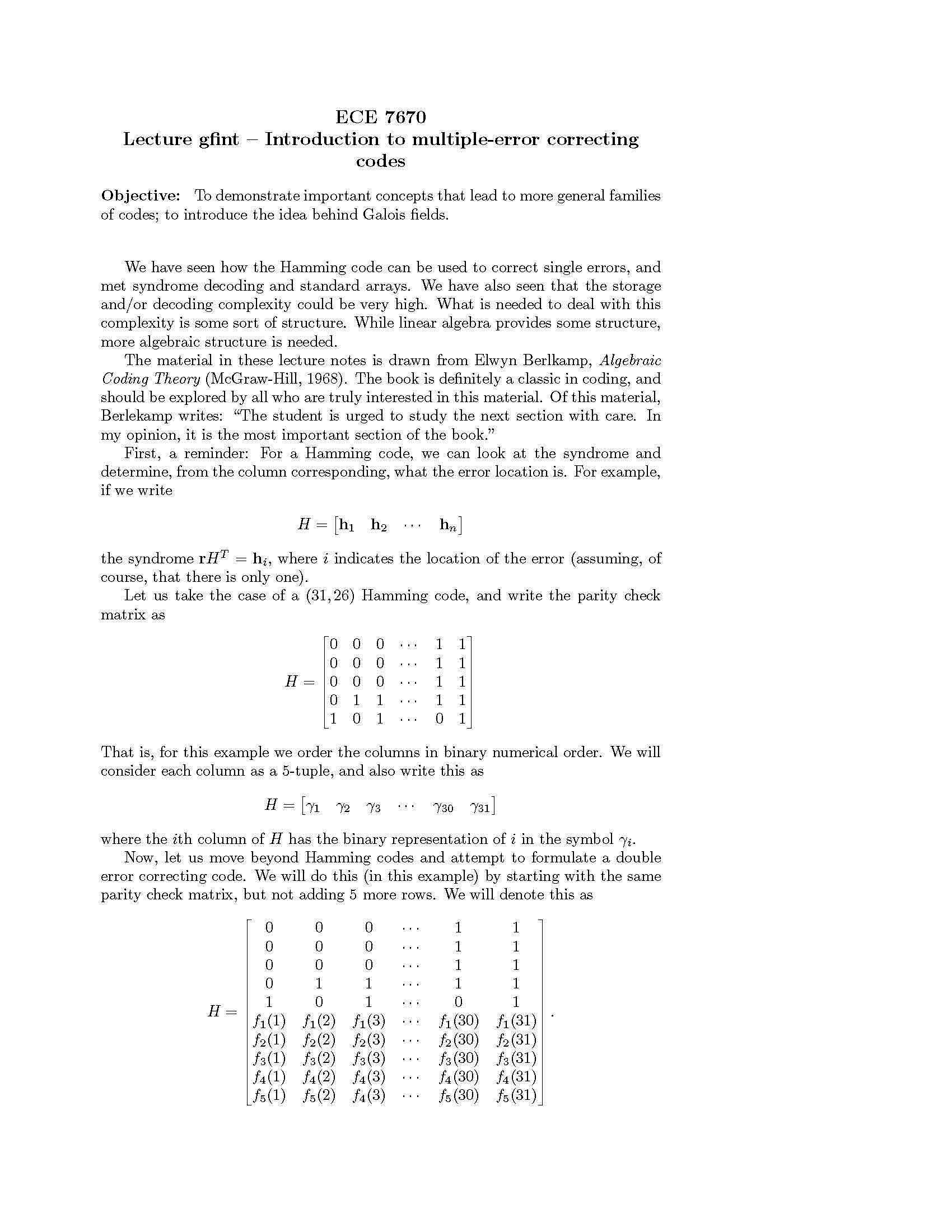 Coding Theory and Practice in Communication