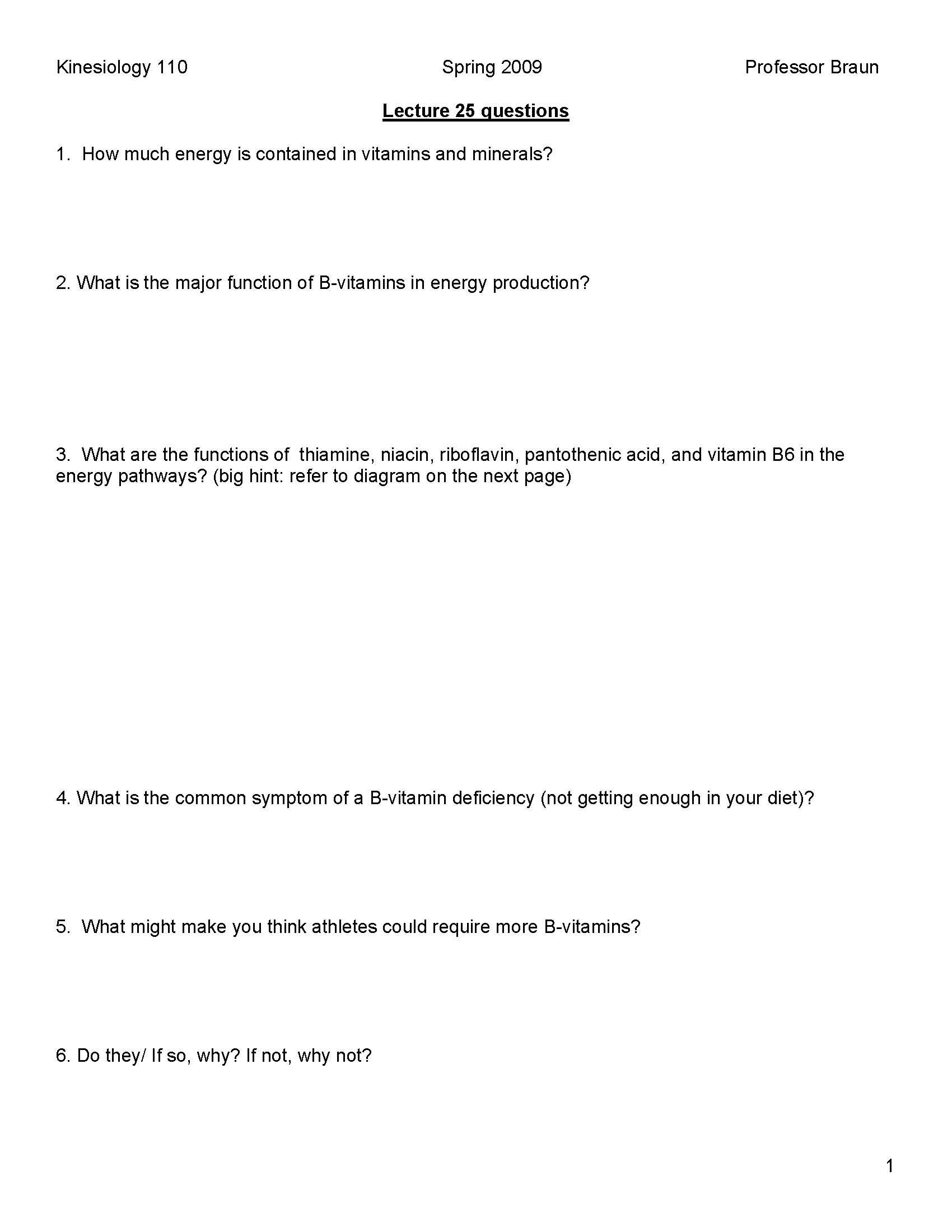 Human Performance & Nutrition