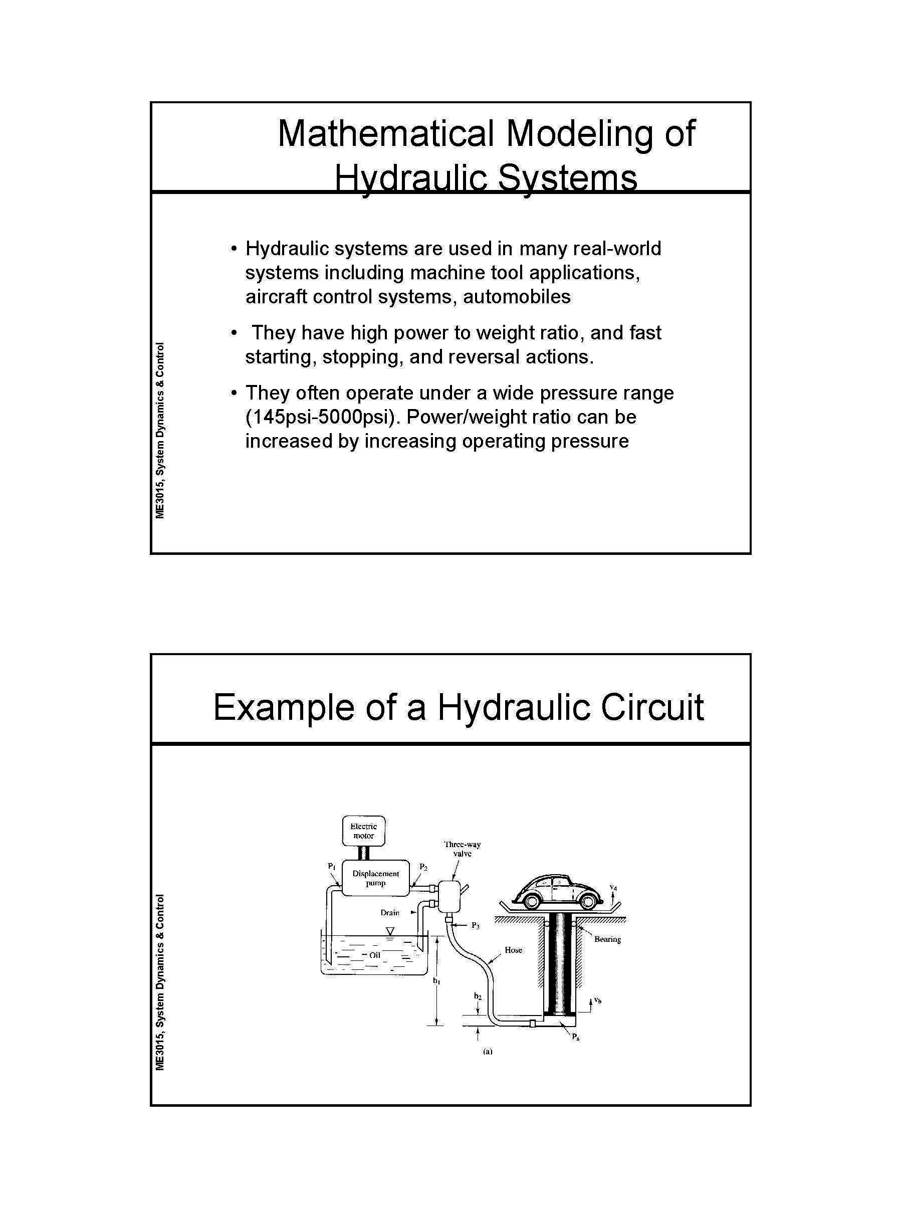 System Dynamics& Control