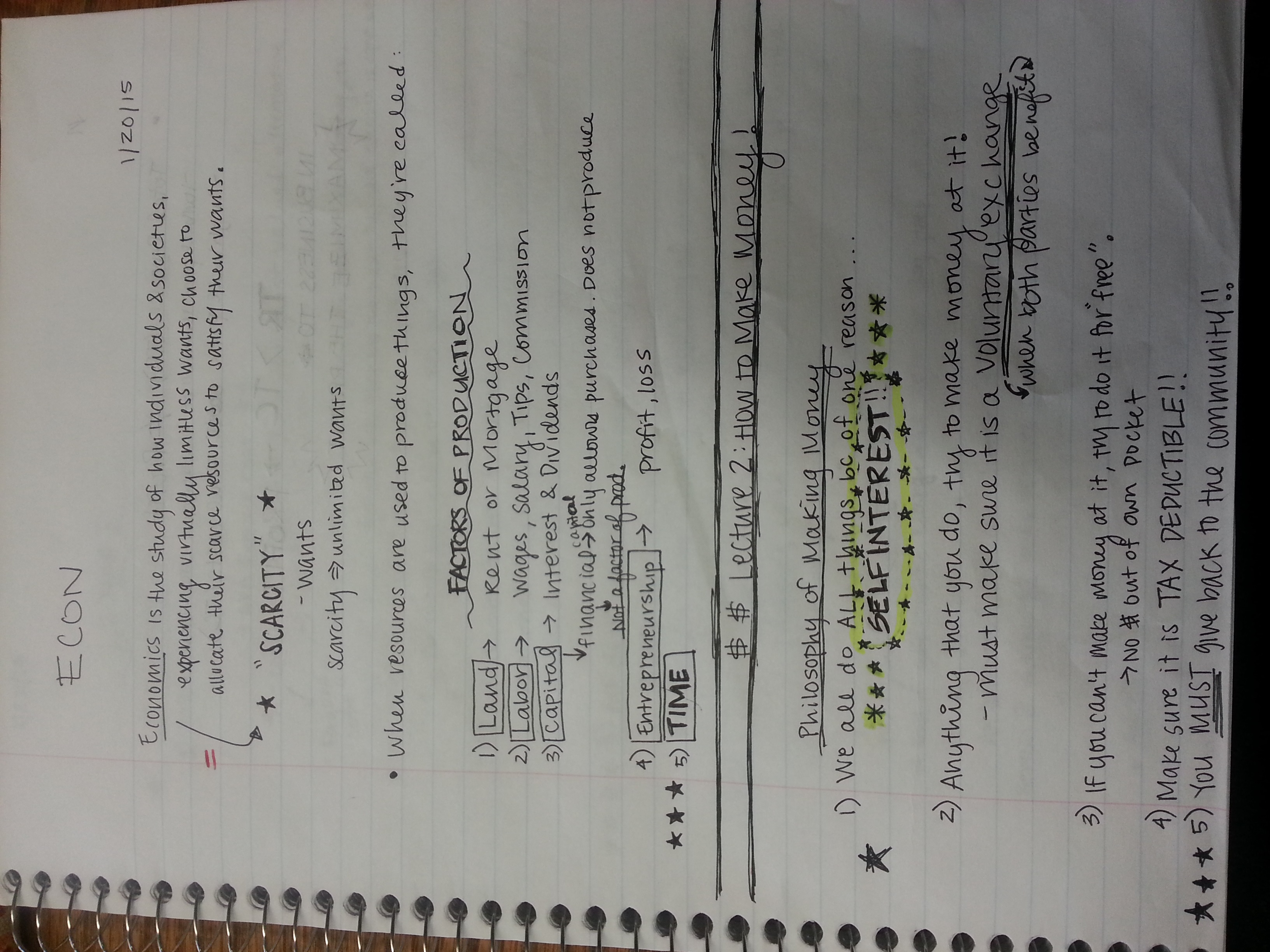 Week 1 Notes