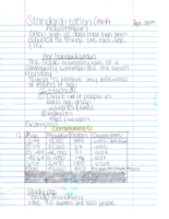 Time and Standardization