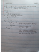 Week 7 Notes- Physics 2010
