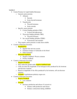 PHCL 2600 - Week 11 Notes