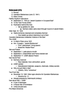 EUH 4241 Week 7 Notes