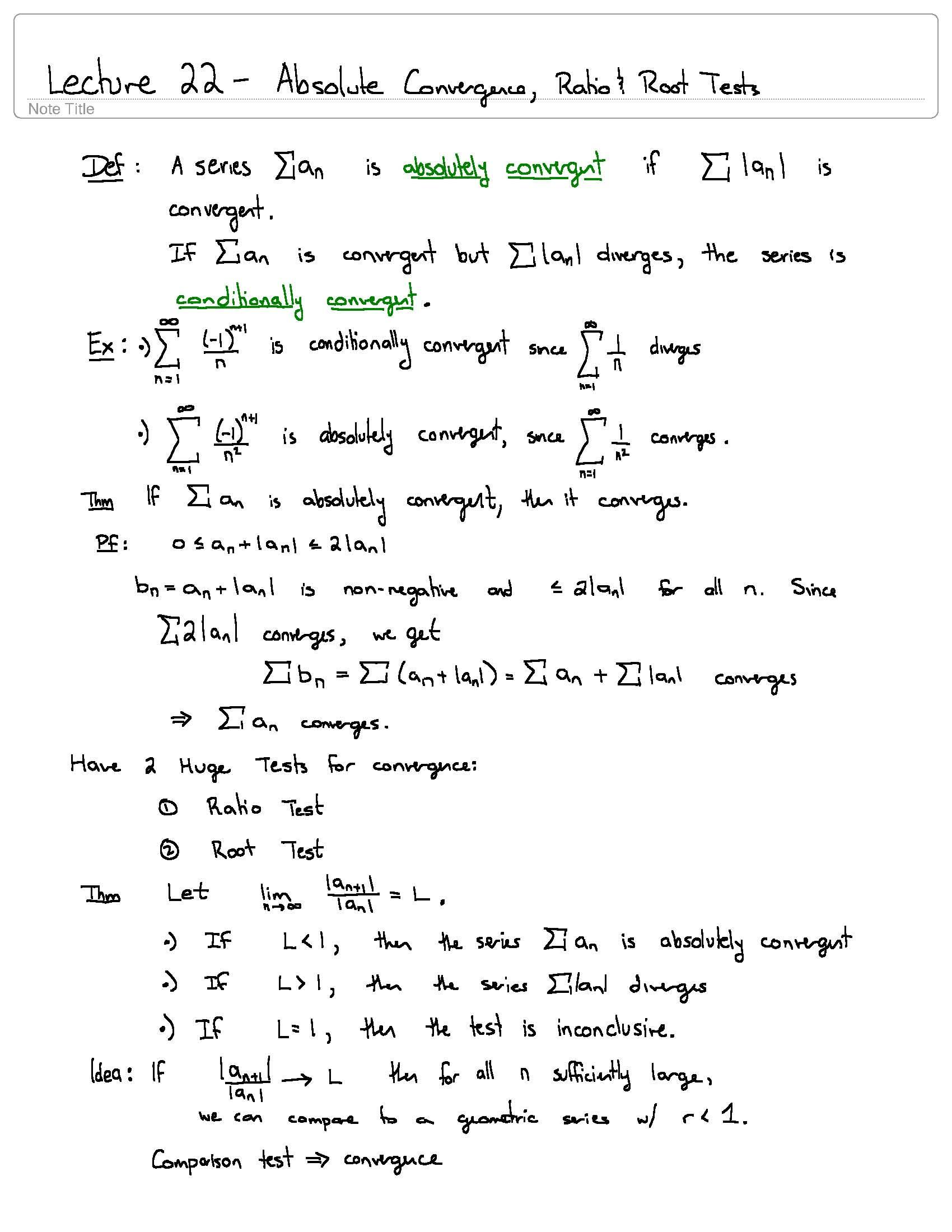 Calculus II