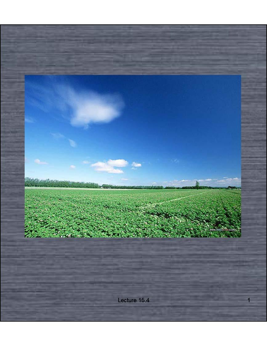 Electricity and Magnetism II