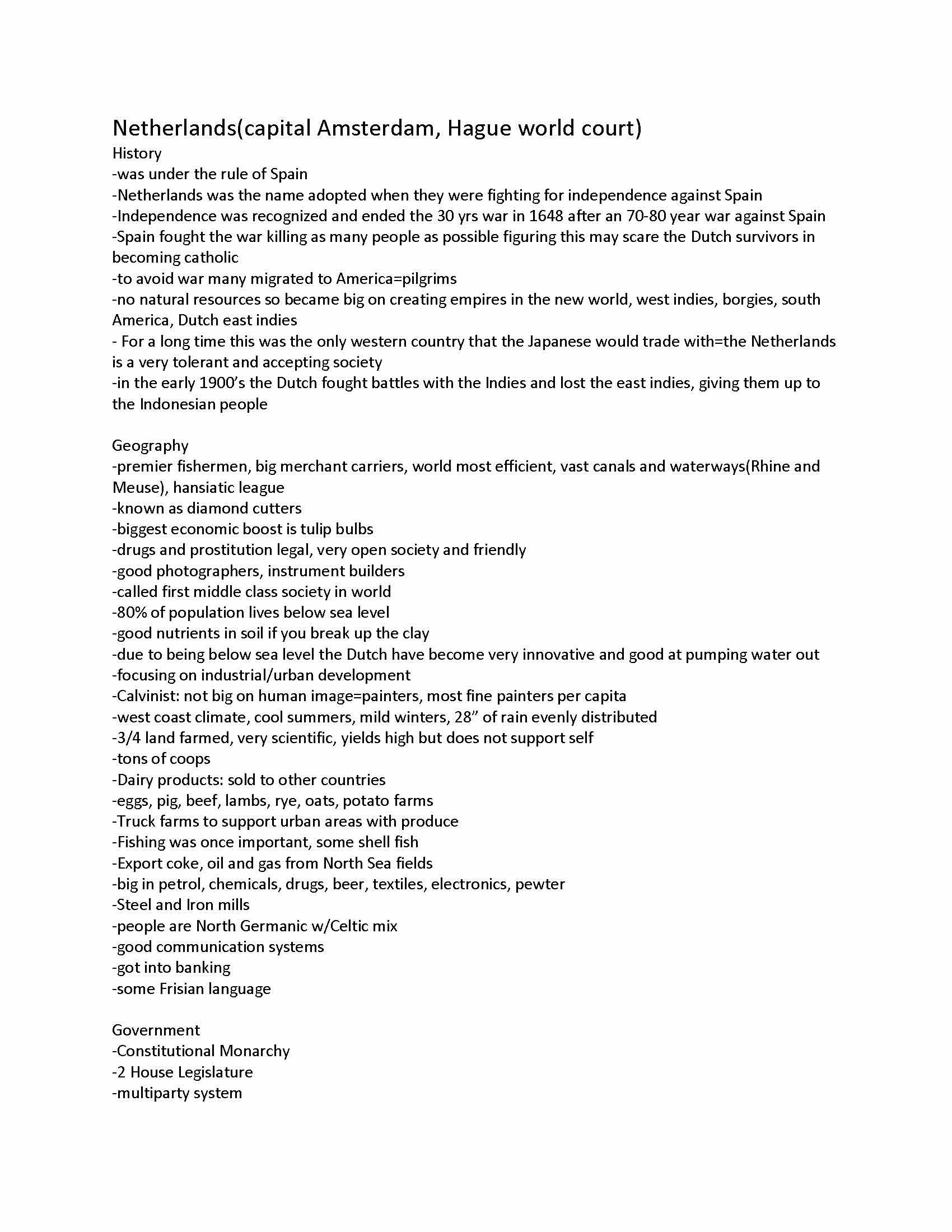 Geography Europe Great Britain