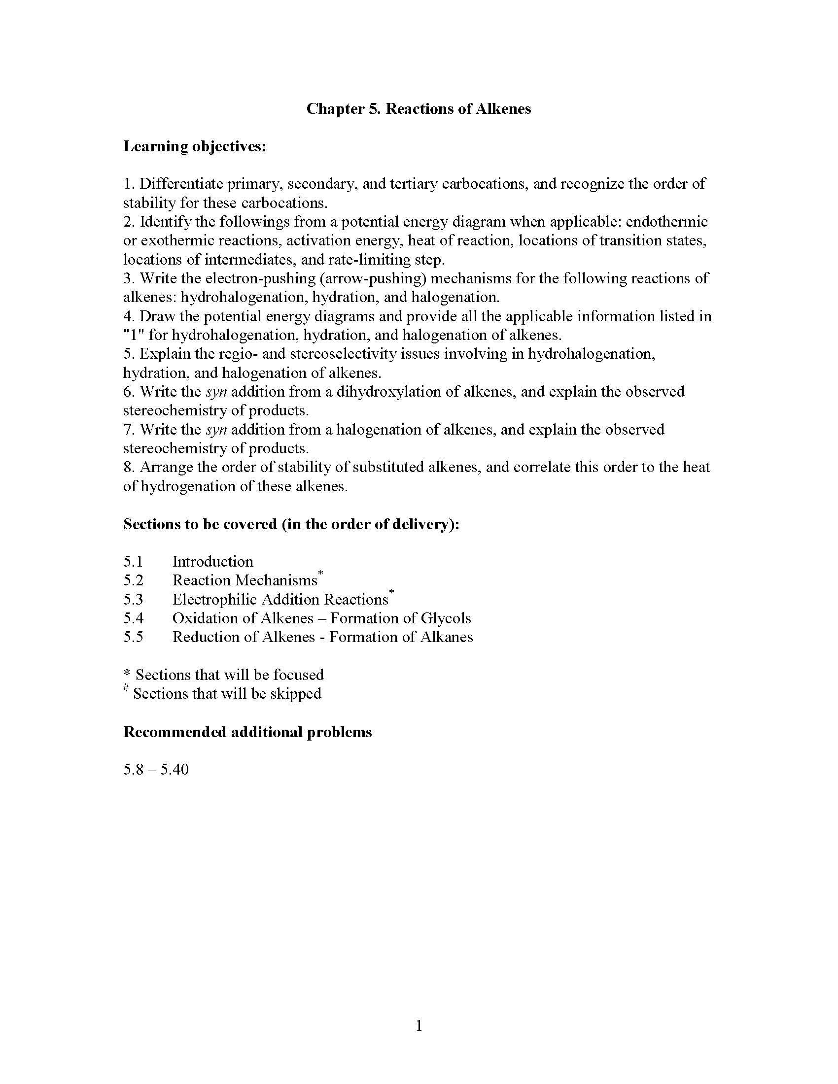 Principles of Organic Chemistry