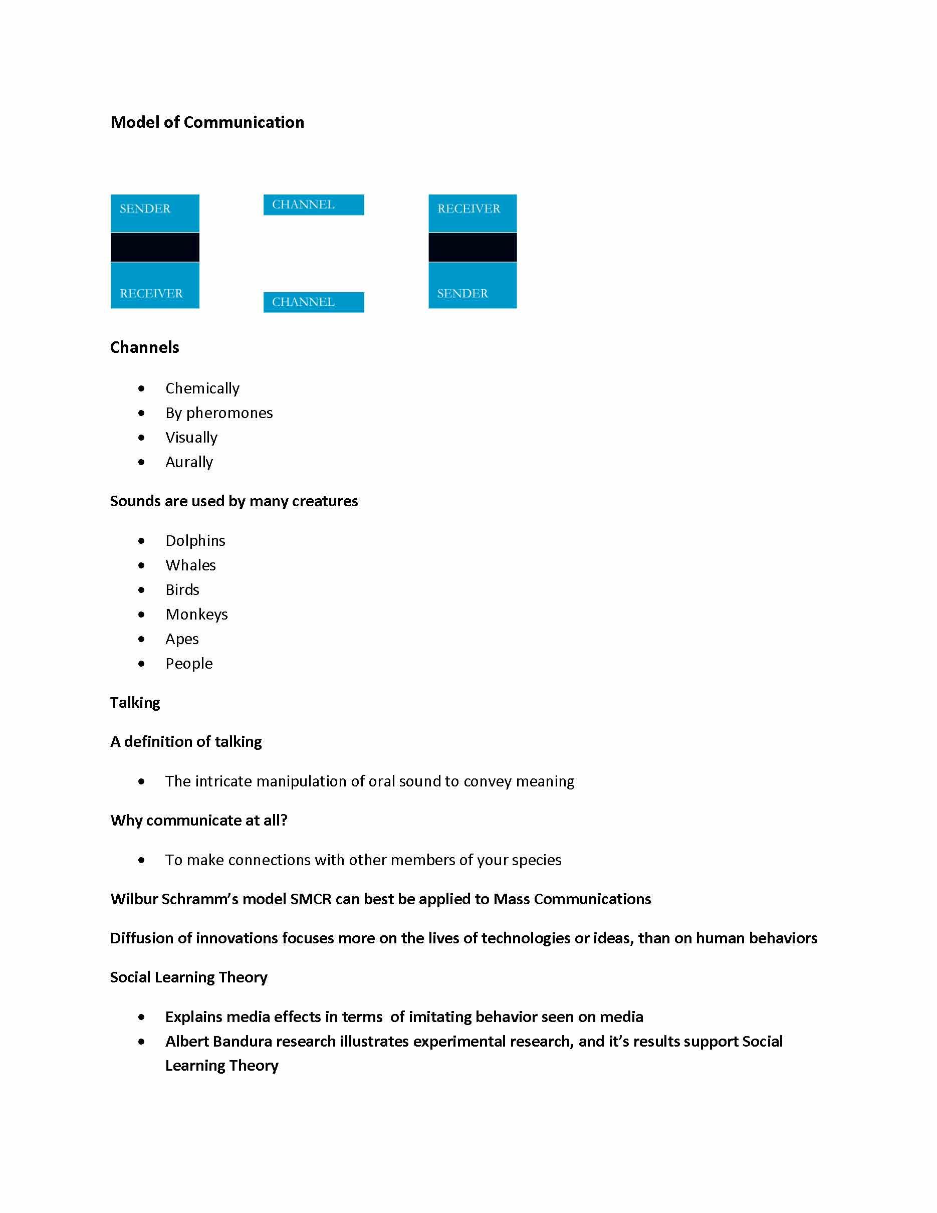 [S] Mass Communication, Society, and Theory