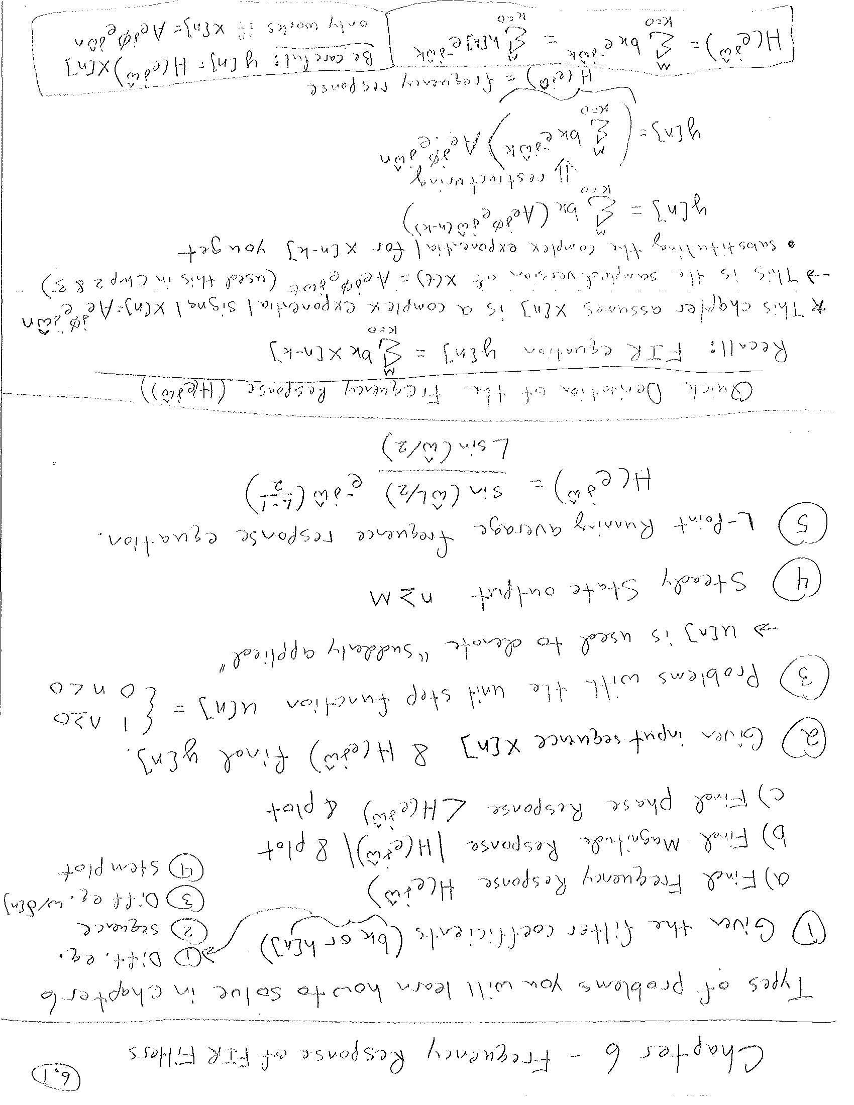 Digital Signals and Filtering