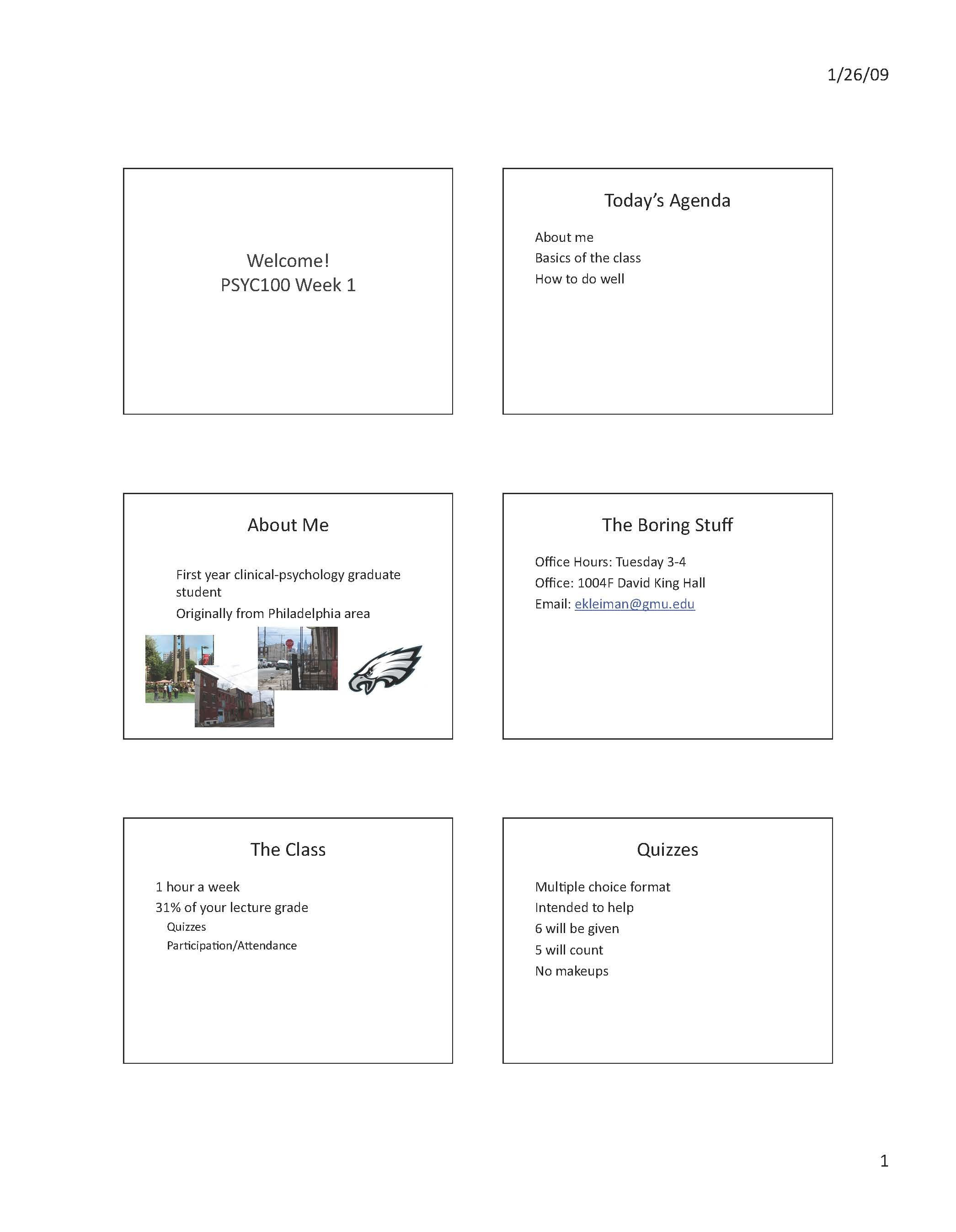 Basic Concepts in Psychology